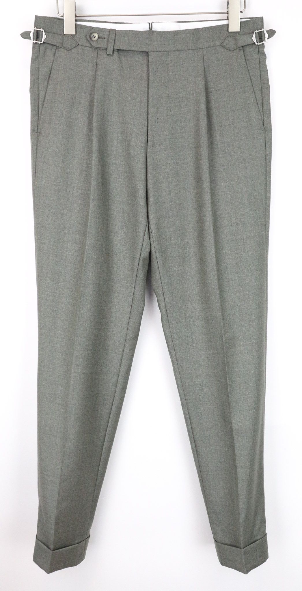 Suitsupply UK36S Wool Green Waistcoat Trousers Suit 74032 Size 36S - 3 Thumbnail
