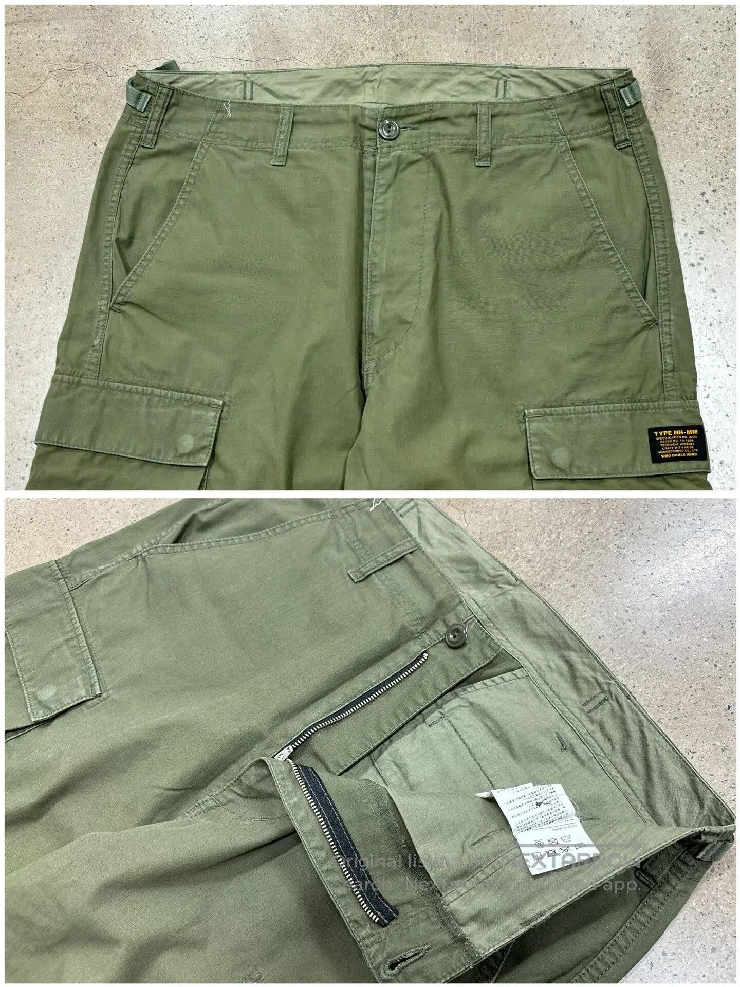 Neighborhood Neighborhood Cargo Pants for Casual Style. Size US 30 / EU 46 - 5 Thumbnail