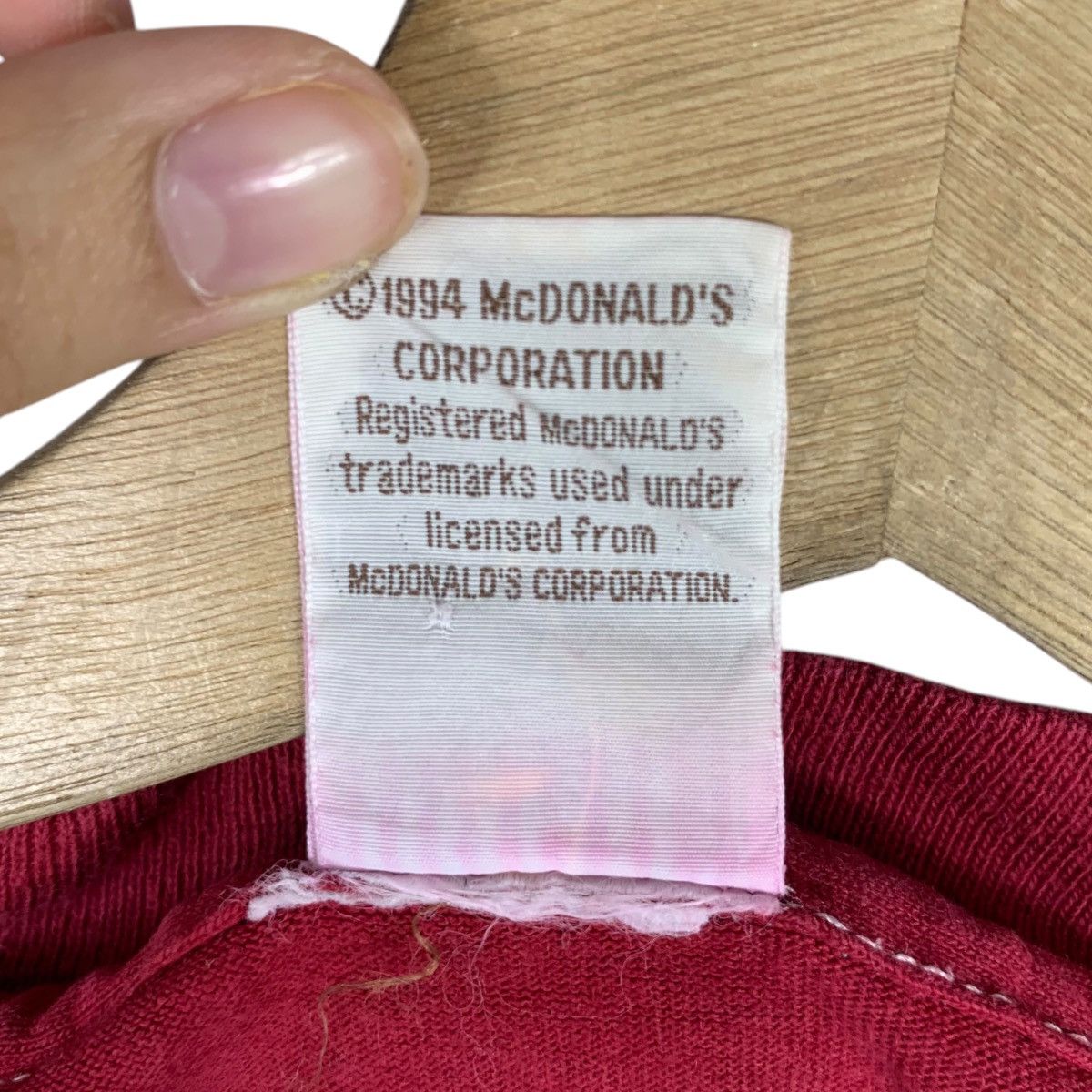 Vintage Vintage 1994 MCDONALDS JAPAN STORE Promo Ads Tee Shirt Top Size US L / EU 52-54 / 3 - 7 Thumbnail