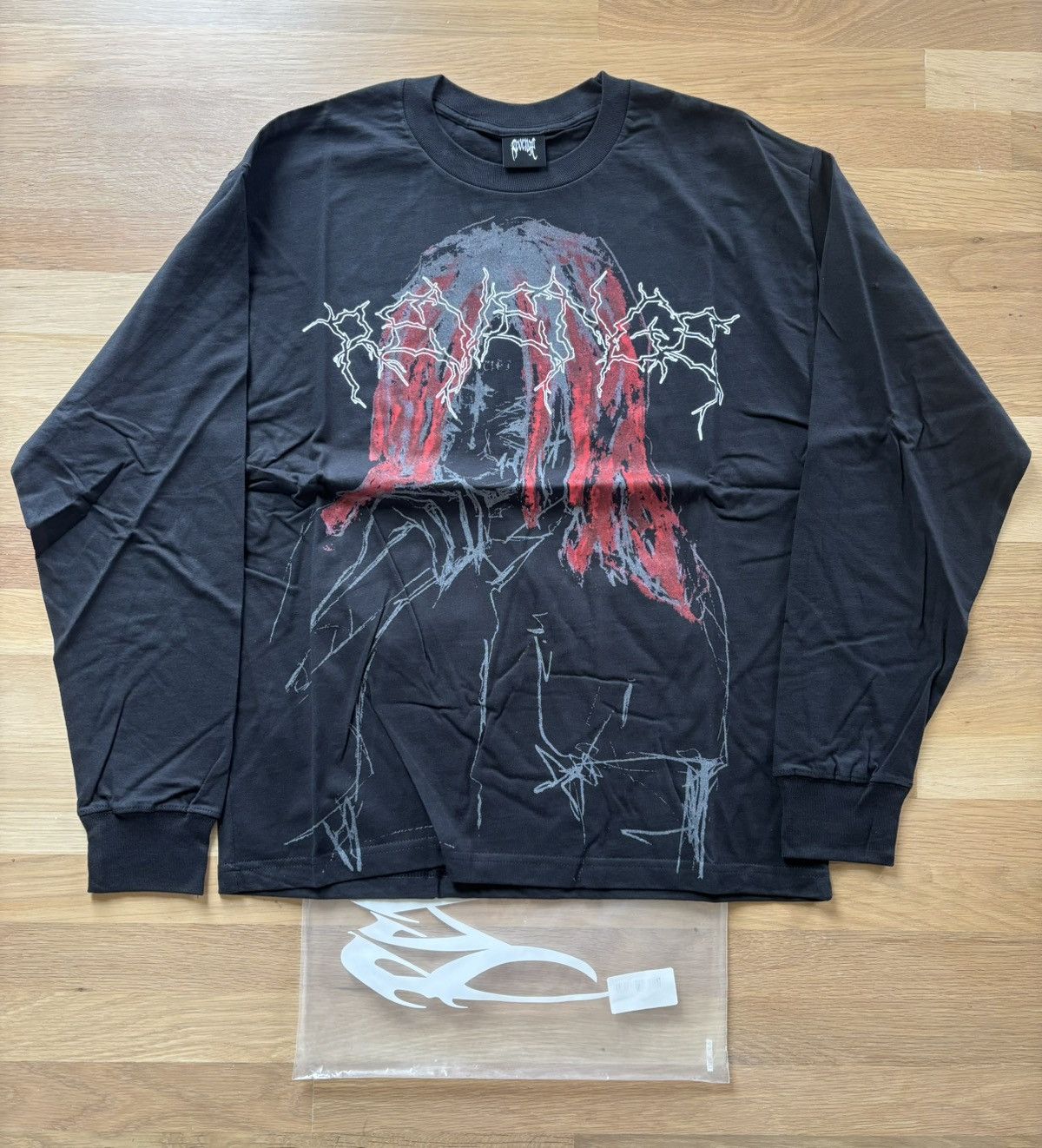 Revenge × Trippie Redd Revenge Trippie Redd Lightning Longsleeve Tee Size US L / EU 52-54 / 3 - 2 Thumbnail
