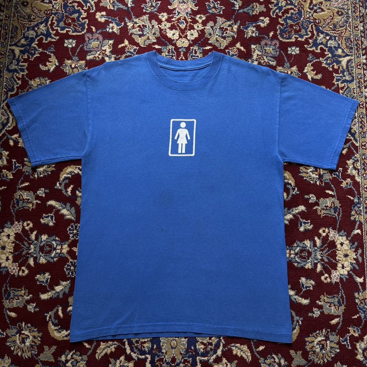 Girl Skateboards Vintage 90s Girl skateboards Box Logo skater tee Size US M / EU 48-50 / 2 - 2 Thumbnail