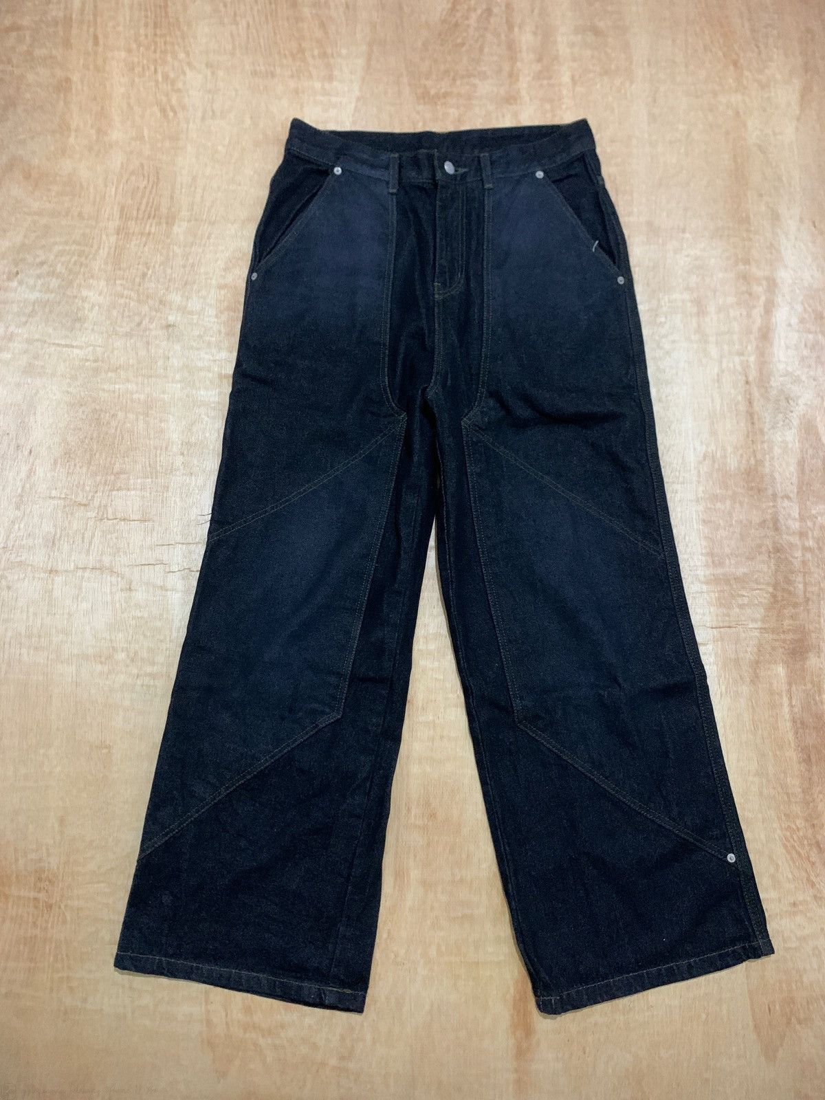Japanese Brand CPGN Studio Baggy Jeans Bootcut Size US 32 / EU 48 - 1 Thumbnail
