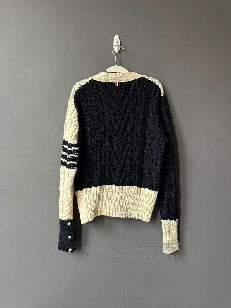 Thom Browne Thom Browne Contrast Color Cardigan Size US M / EU 48-50 / 2 - 2 Thumbnail