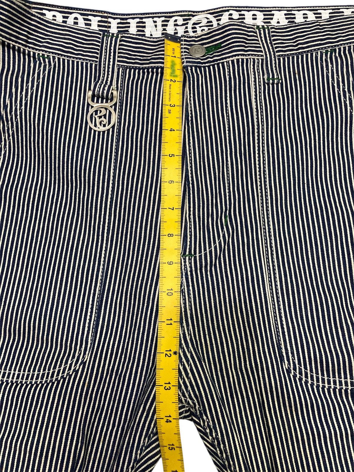 Japanese Brand Rolling Cradle Hickory Skinny Pants Size US 33 - 12 Thumbnail