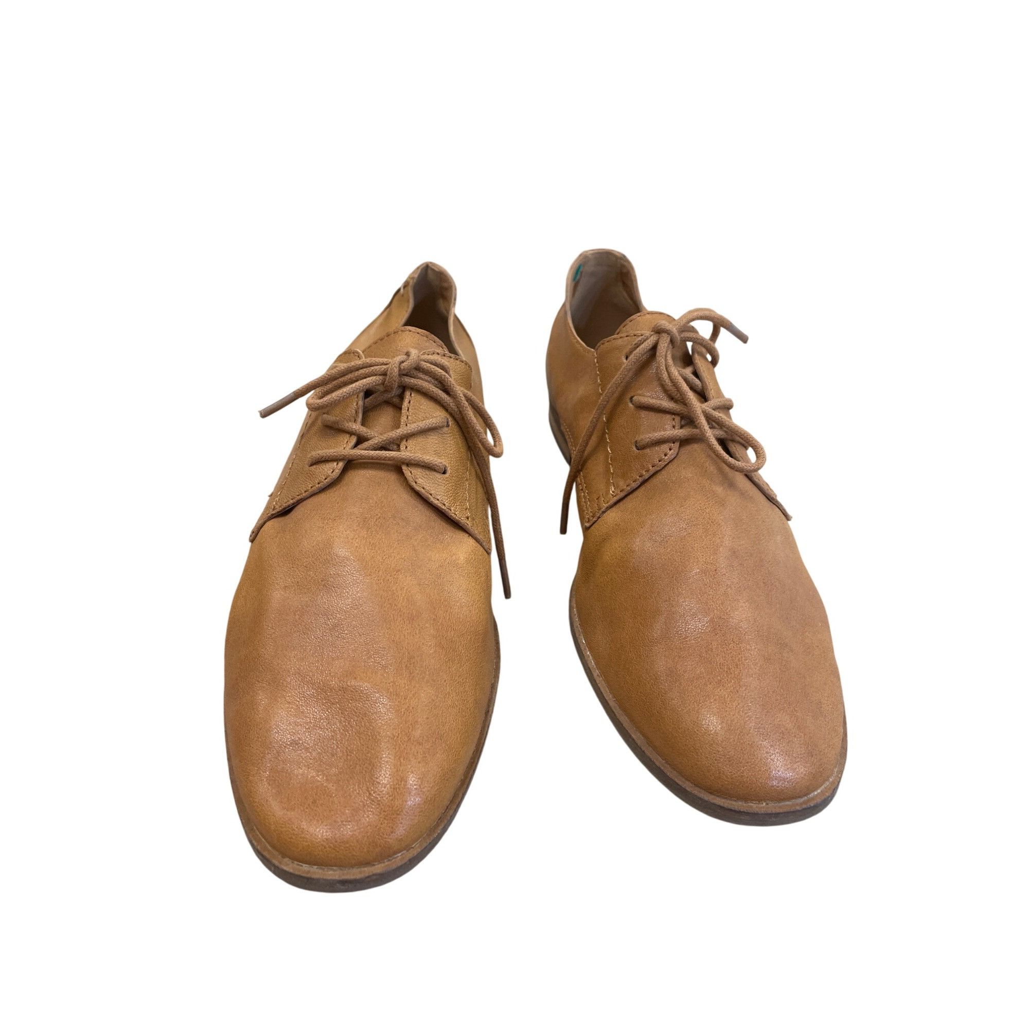Frye Frye & Co Womens Brown Leather Lace-Up Oxford Flat Shoes Siz Size US 10 / IT 40 - 5 Thumbnail