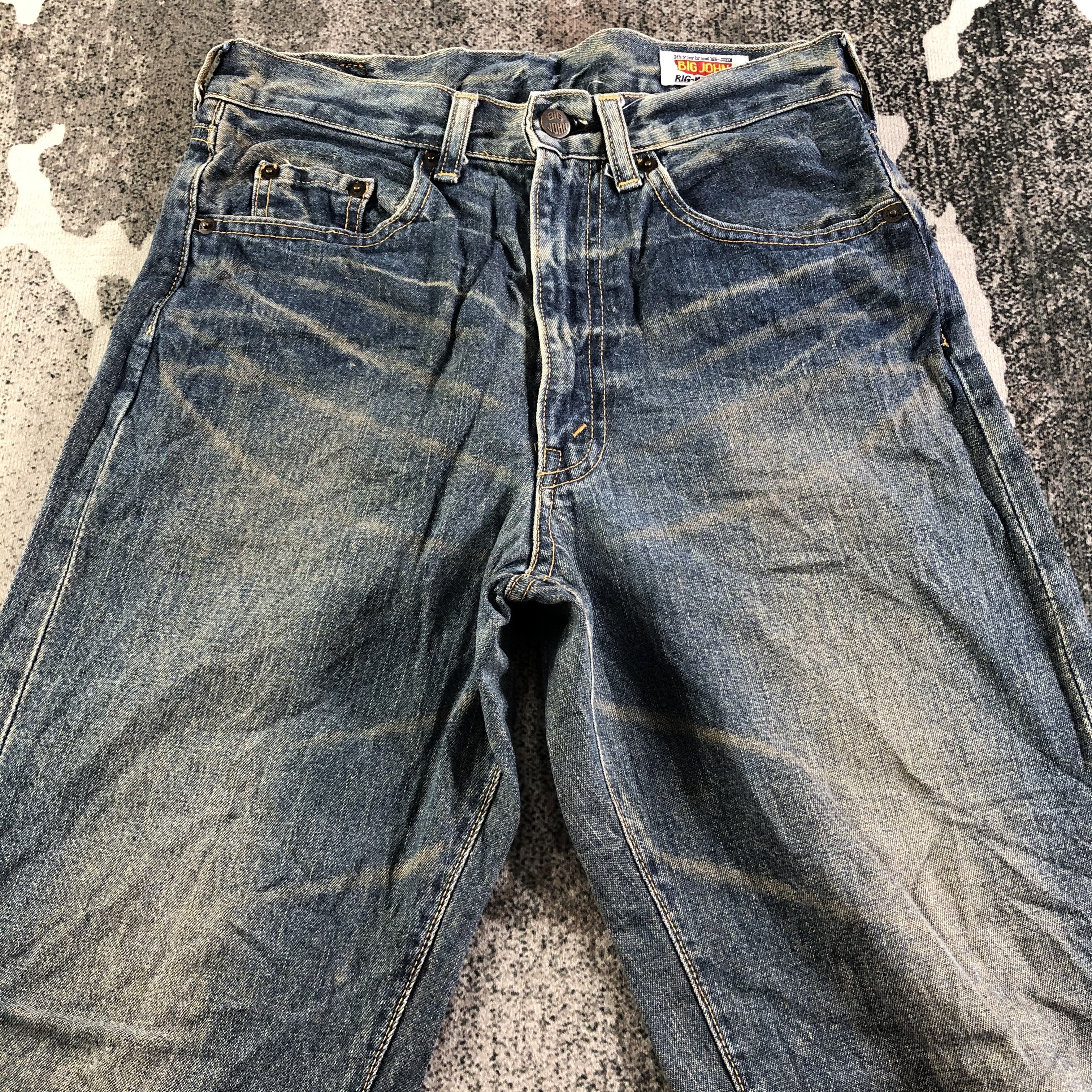 Big John Vintage Big John Jeans Faded Blue Denim KJ3122 Size US 28 / EU 44 - 3 Thumbnail