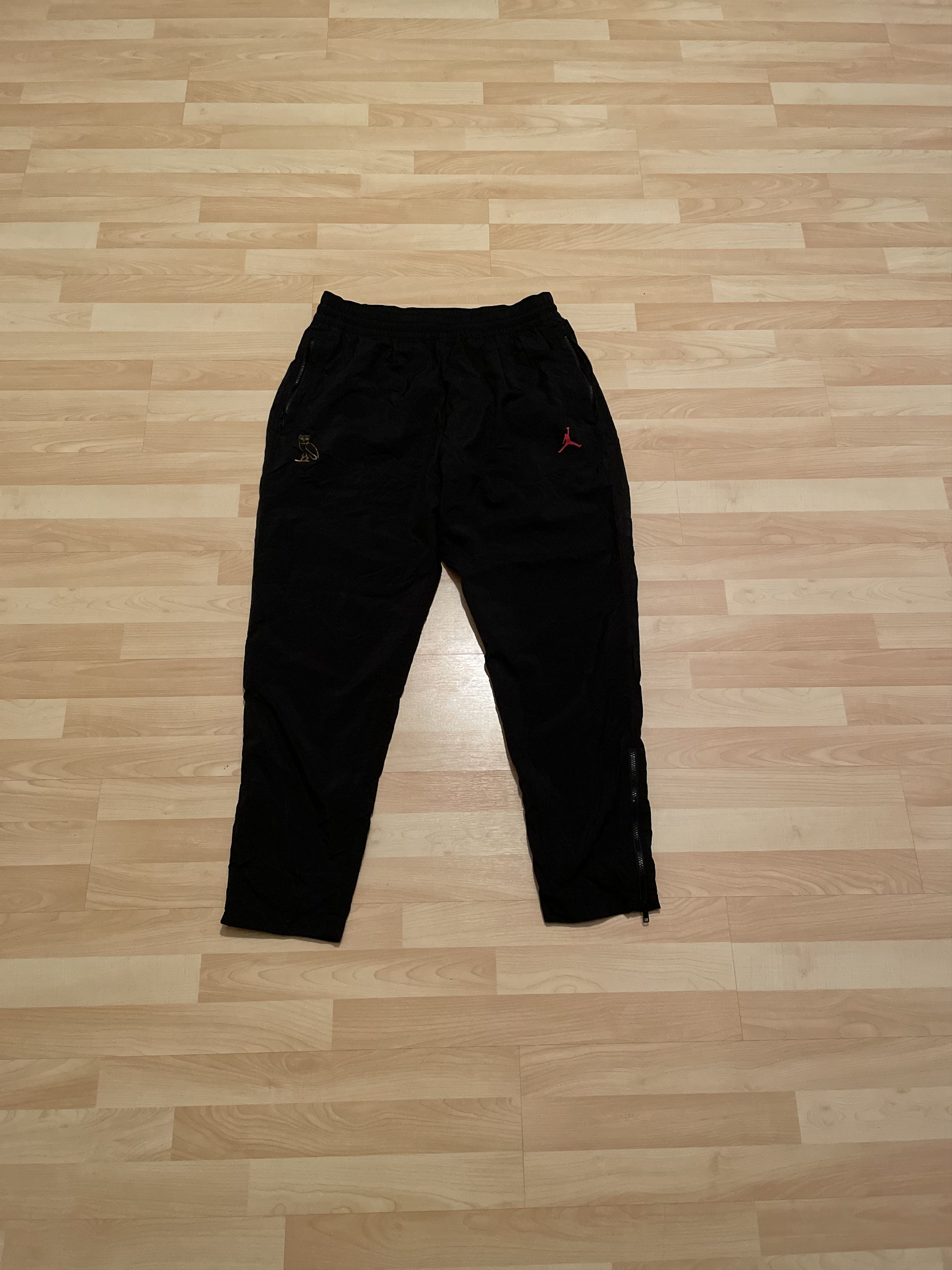 image of Ovo Jordan Track Pants in Black, Men's (Size 40)