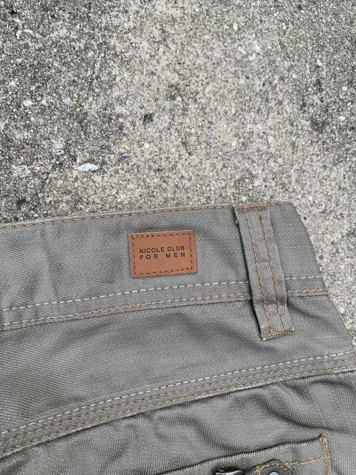 Nicole Club flare nicole club for men bootcut waxed pants Size US 32 / EU 48 - 16 Thumbnail