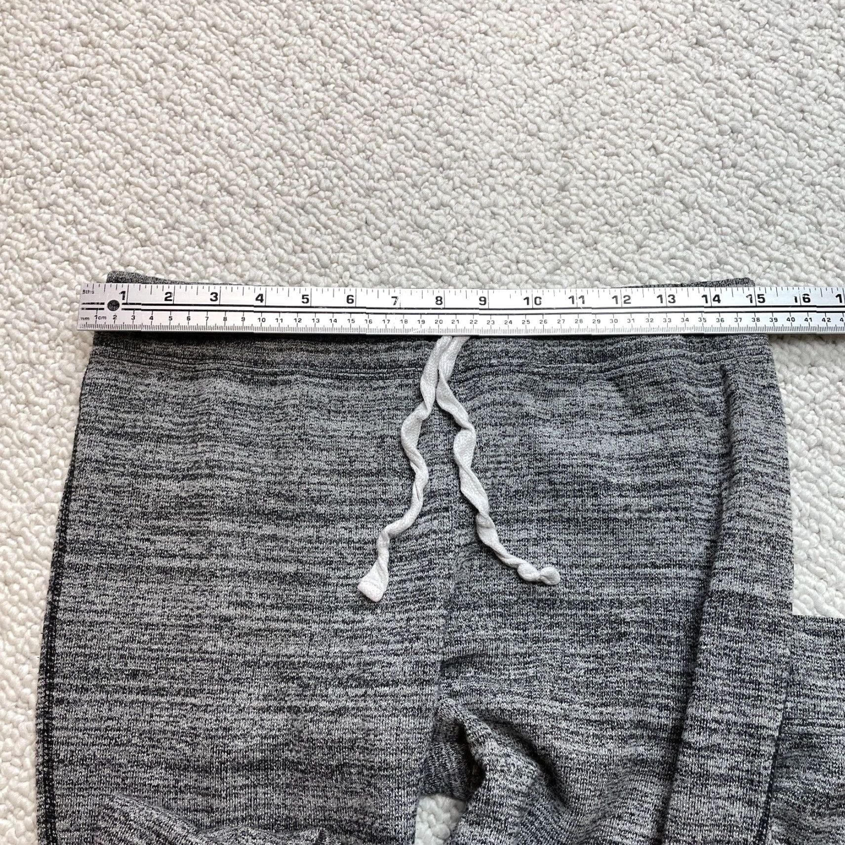 Forever 21 Forever 21 Sweatpants Womens M Heather Gray Soft Stretch Drawstring 30x28 Casual Womens Size 30" / US 8 / IT 44 - 6 Thumbnail