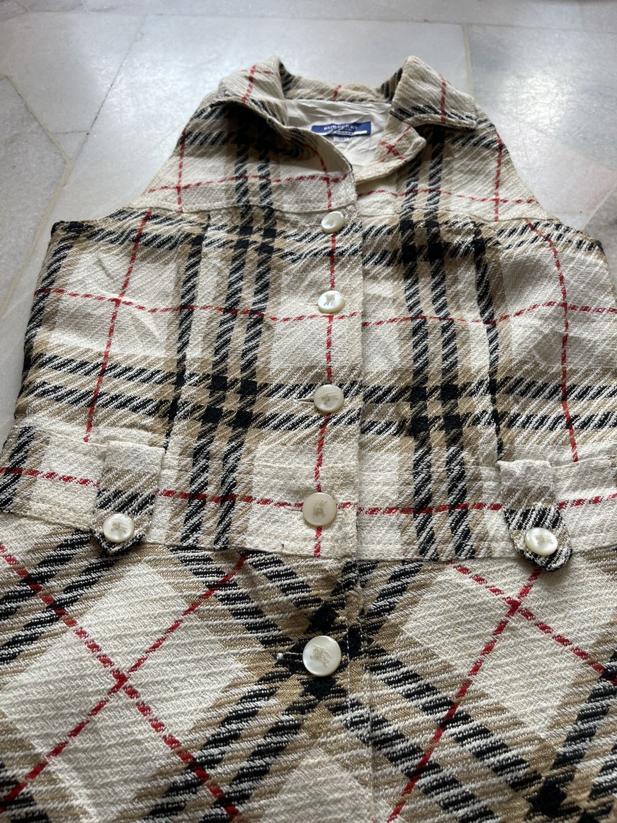 Burberry Burberry Nova Check Sleeveless Dress Size S / US 4 / IT 40 - 9 Thumbnail