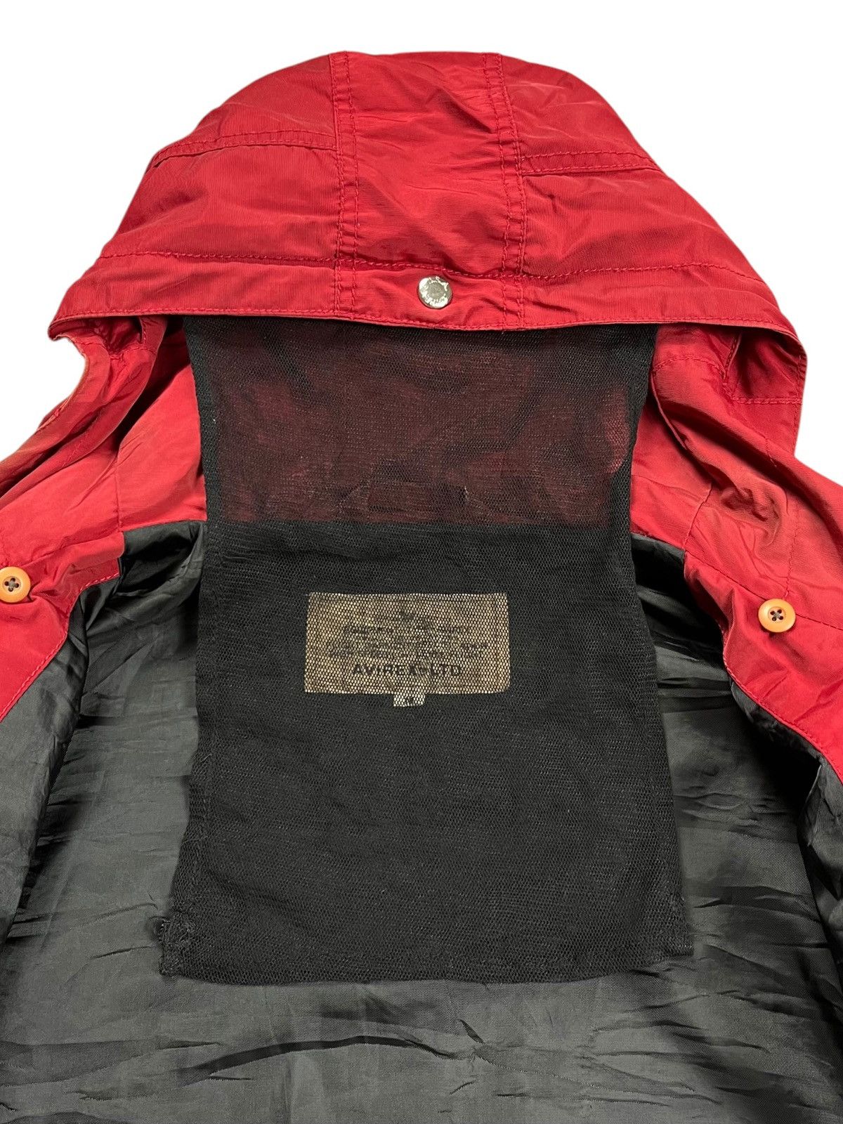 Avirex 1990s Avirex - Fishnet Masked Red Cargo Jacket Size US M / EU 48-50 / 2 - 13 Thumbnail