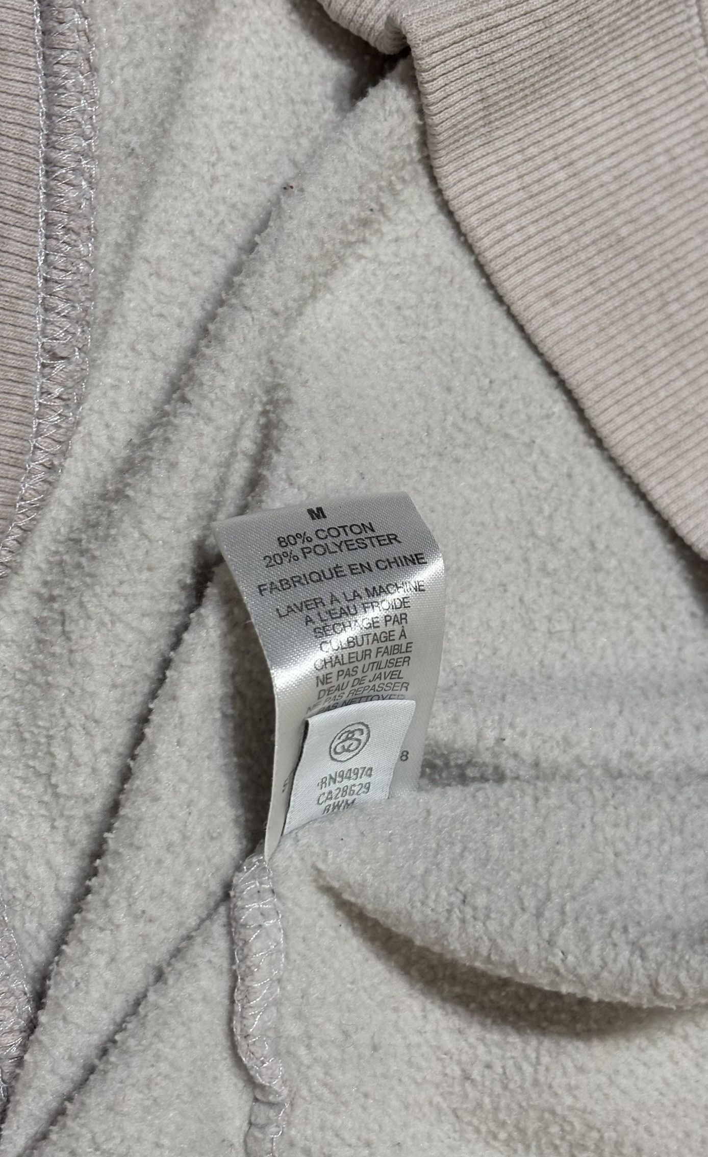 Stussy Stussy Basic Hoodie Size M Size US M / EU 48-50 / 2 - 19 Thumbnail