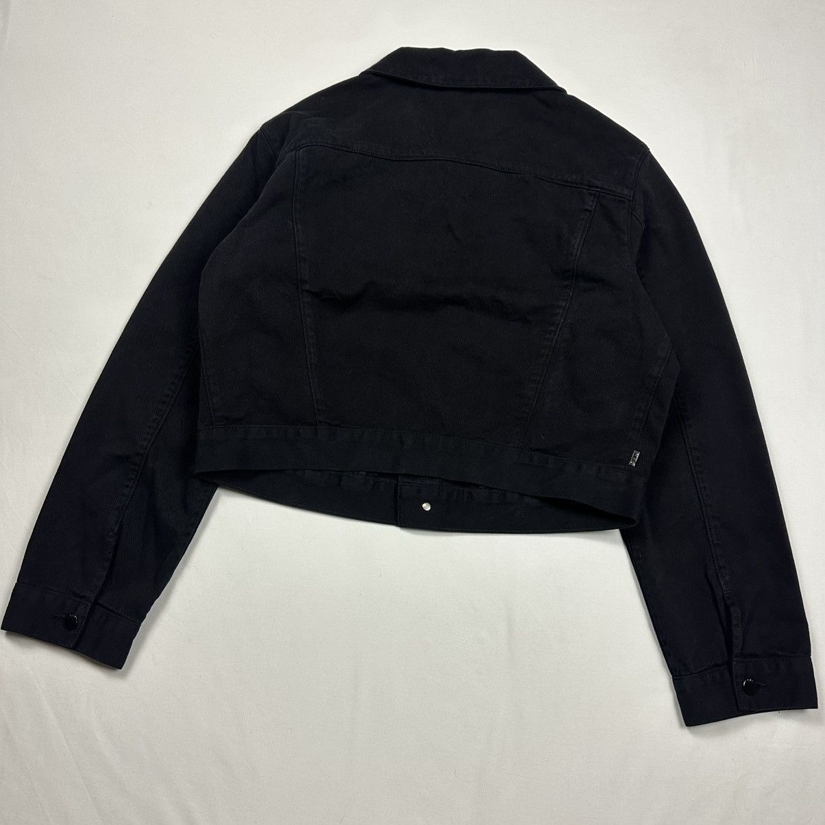 Raf Simons Raf By Raf Simons Cropped Wide Denim Jacket Size US M / EU 48-50 / 2 - 9 Thumbnail