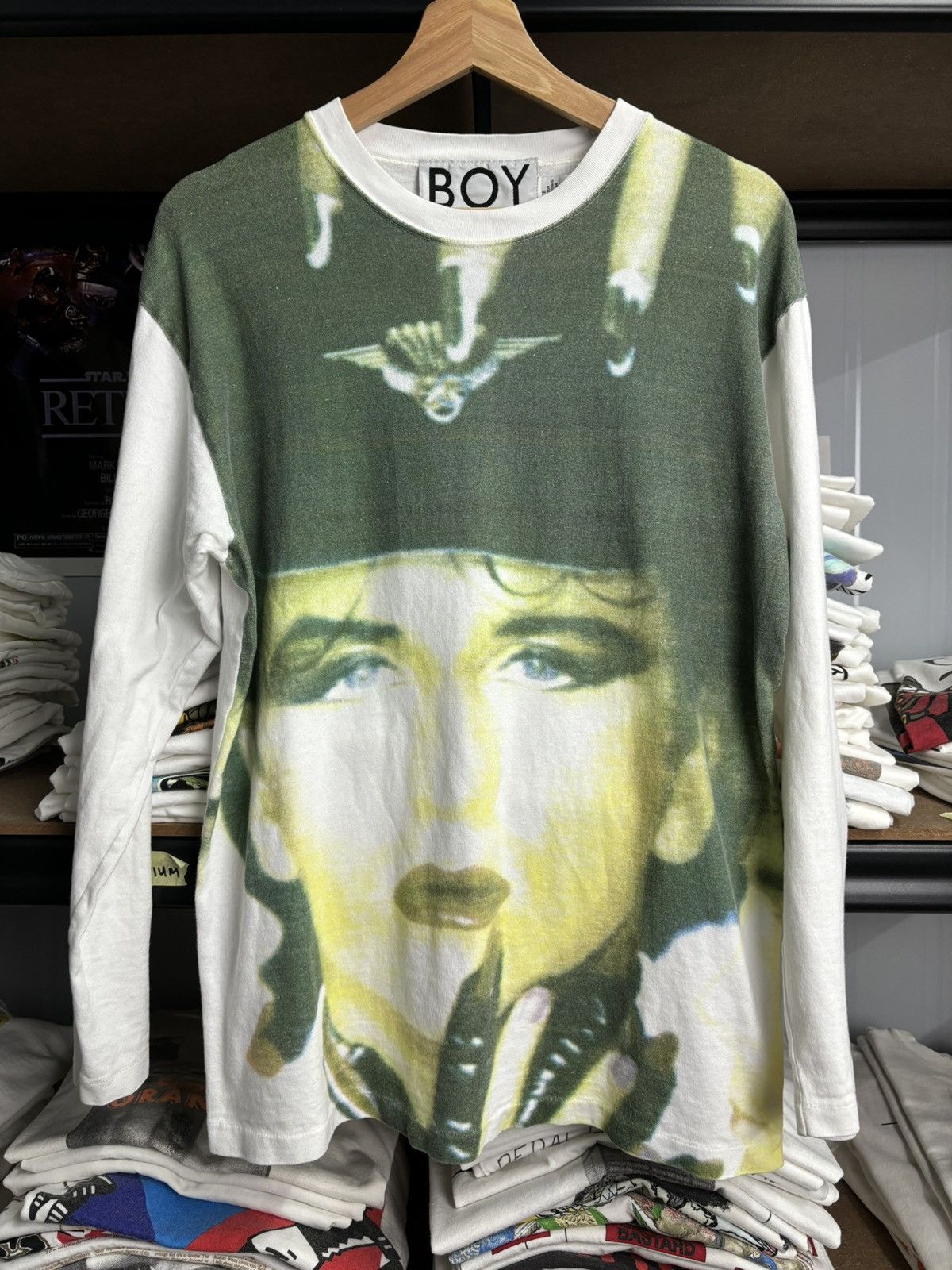 Boy London × Vintage VERY RARE! Vintage LongSleeve Boy London Punk Promo 90’s Size US M / EU 48-50 / 2 - 2 Thumbnail