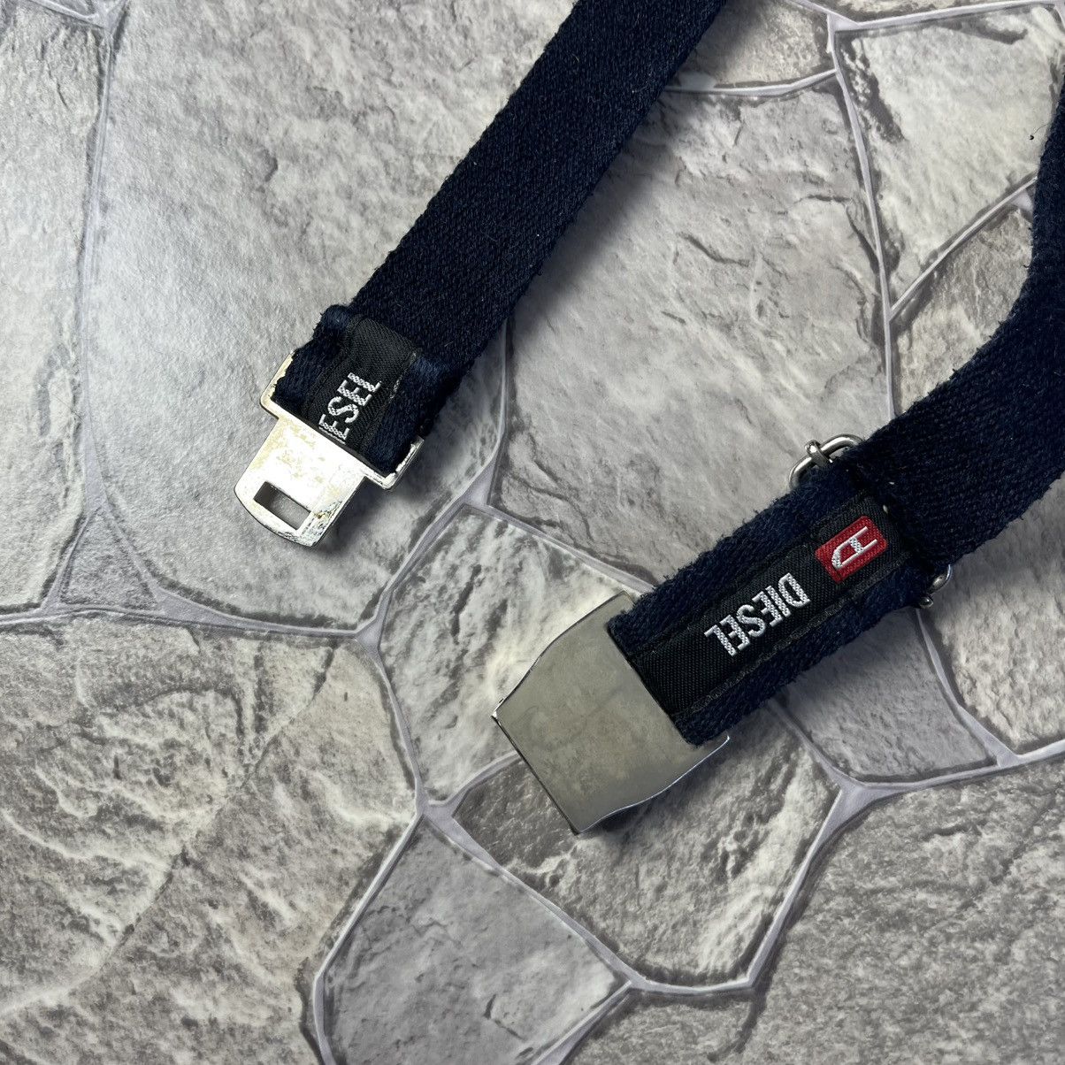 Diesel Diesel Belt Navy Size ONE SIZE - 6 Thumbnail