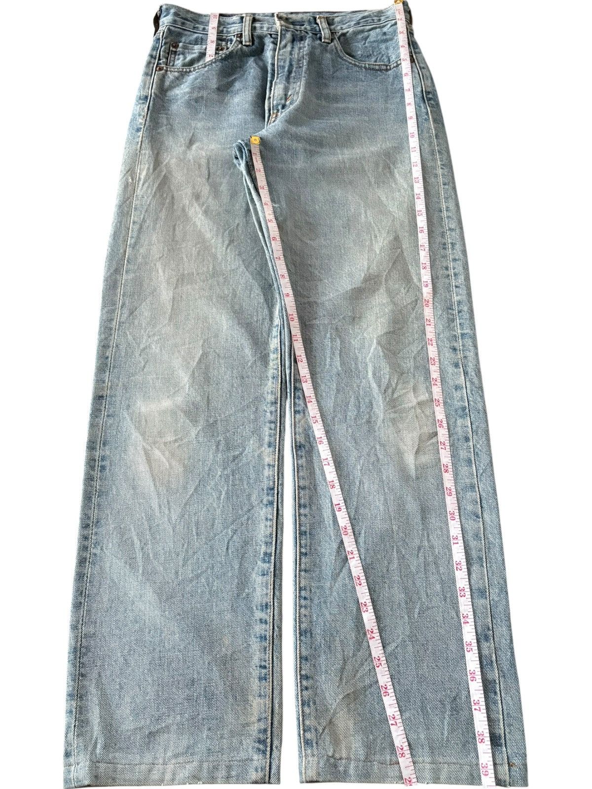 Levi's Vintage 90s Levis 502 Big E Selvedge Faded Wash Loose Jeans Size US 28 / EU 44 - 9 Thumbnail