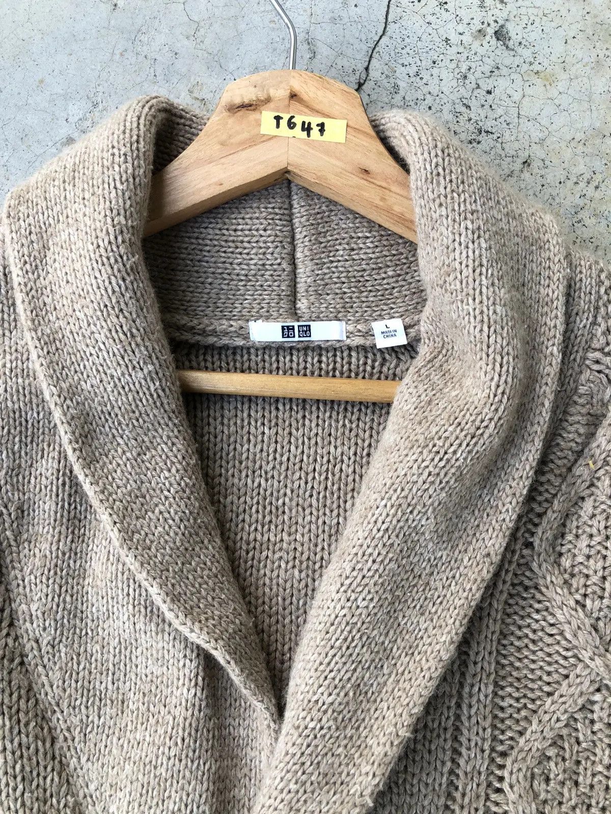 Aran Isles Knitwear × Beauty Beast Japanese GU Pullover Pureknit Knitting Cardigan Pattern Size US L / EU 52-54 / 3 - 7 Thumbnail