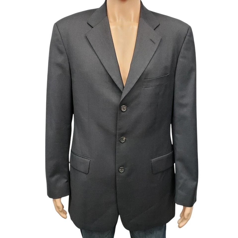 Hugo Boss Hugo Boss DaVinci Lucca Blazer Suit Jacket Virgin Wool L 40 Size 40R - 3 Thumbnail
