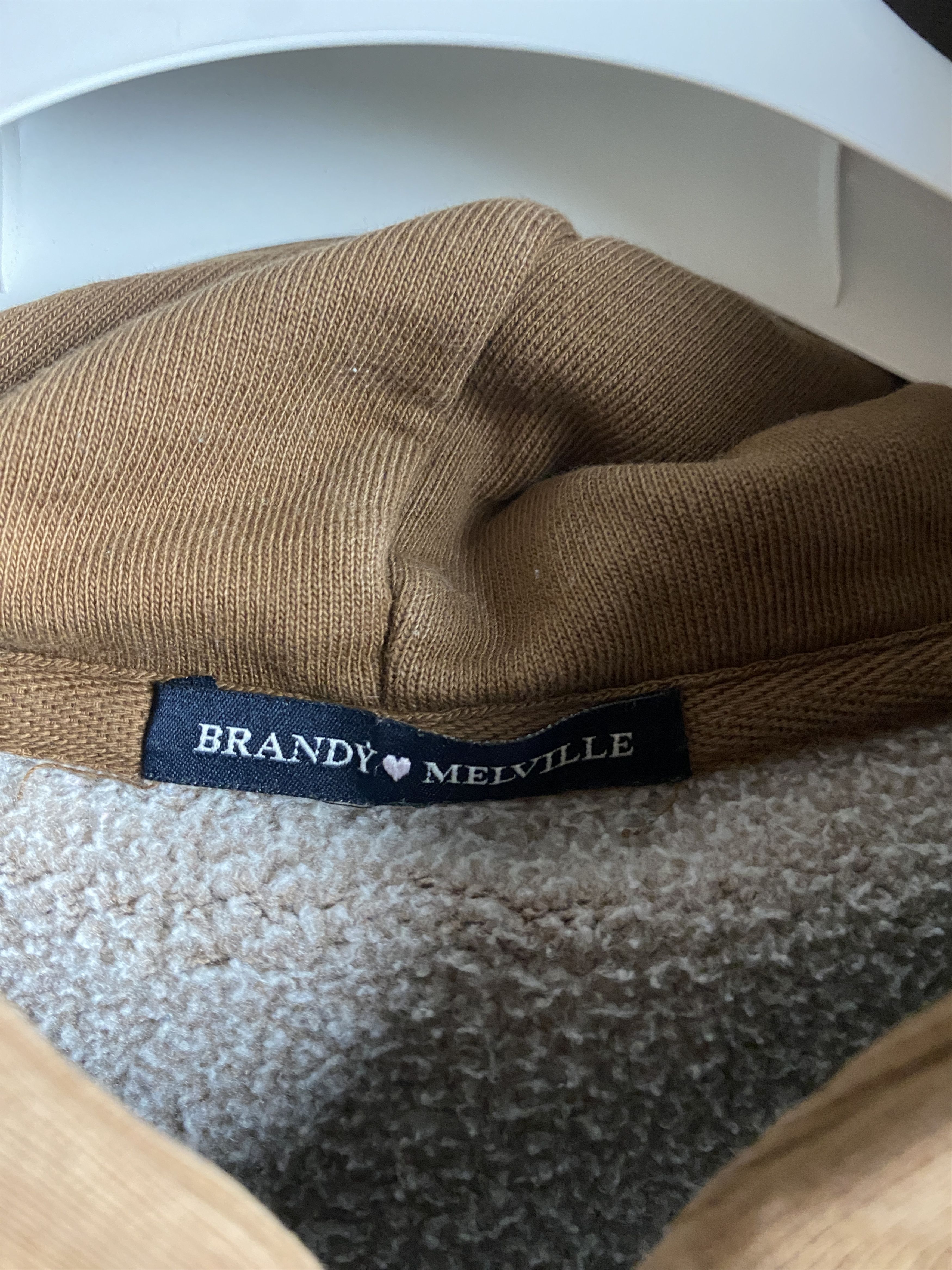 Other Brandy Melville thick oversized heavyweight zip-up hoodie Size US XL / EU 56 / 4 - 3 Thumbnail