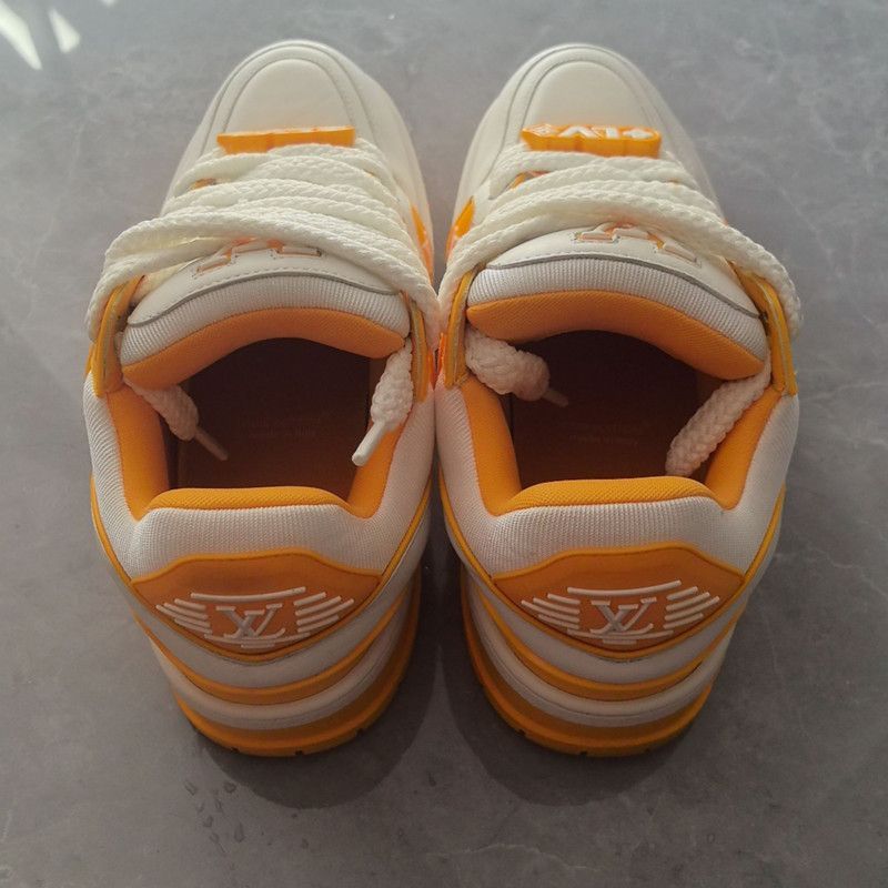 Louis Vuitton Louis Vuitton Trainer Maxi Low-Top Sneakers -2508 Size US 8.5 / EU 41-42 - 3 Thumbnail
