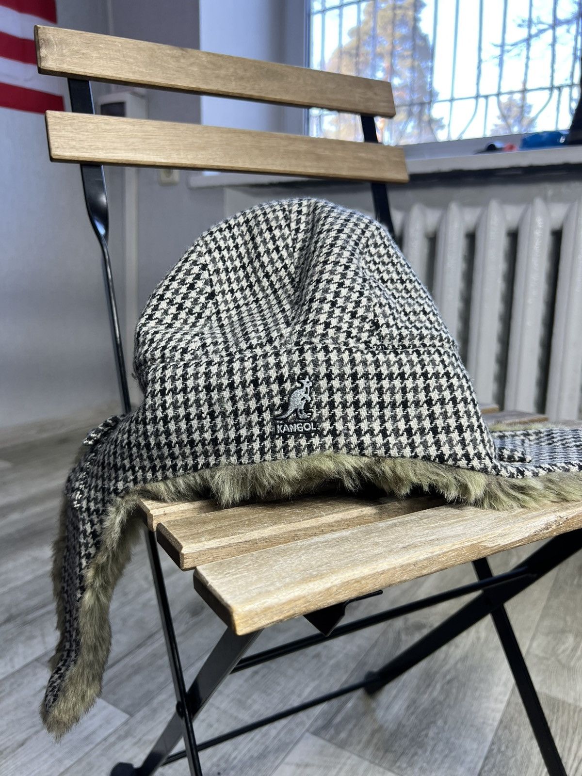 Kangol Crazy Archived Kangol Y2k Ushanka Fur Hat Earflap 90s USA Size ONE SIZE - 4 Thumbnail