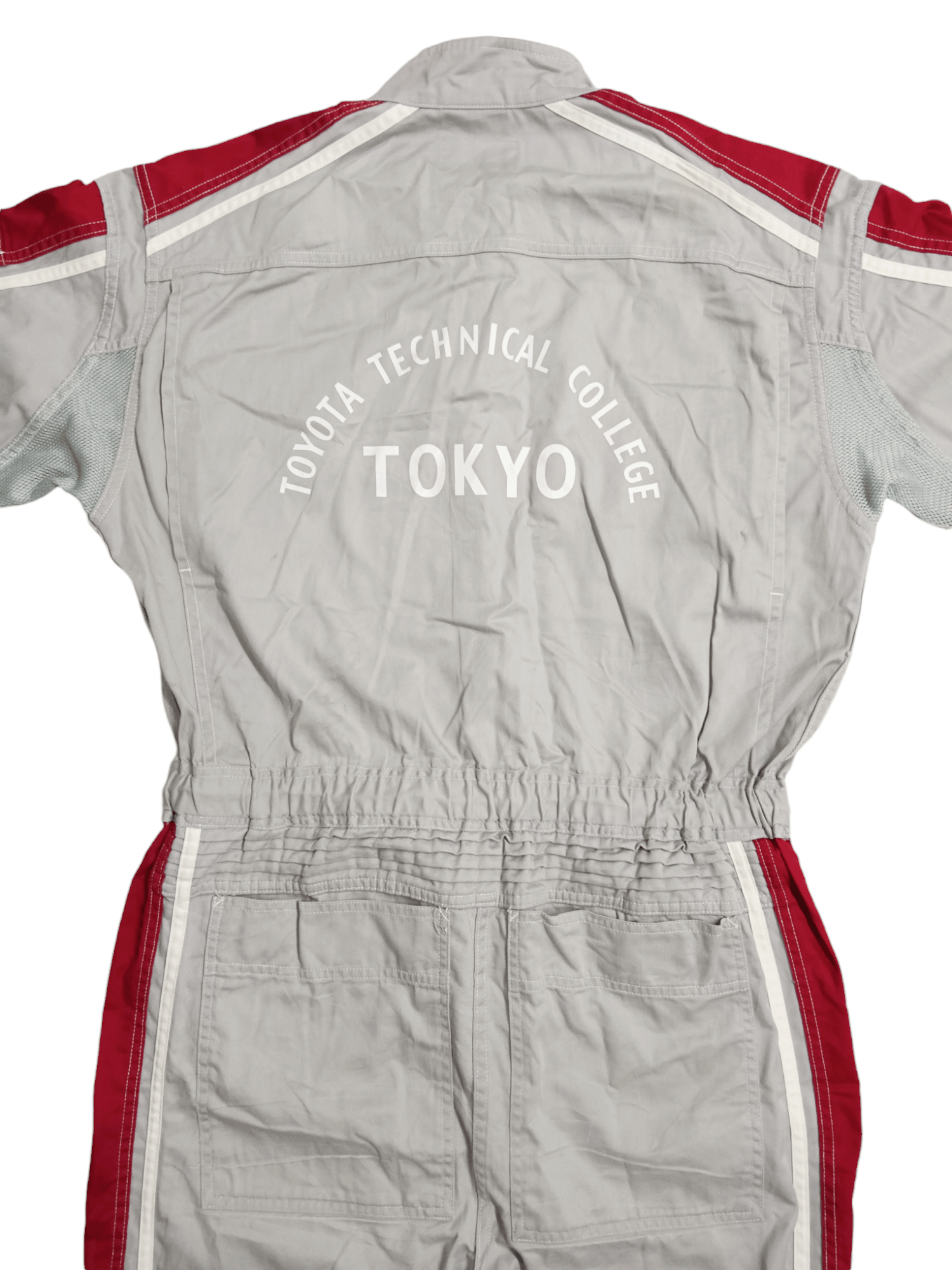 Japanese Brand TOYOTA Technical College Tokyo Coveralls Size US 34 / EU 50 - 4 Thumbnail