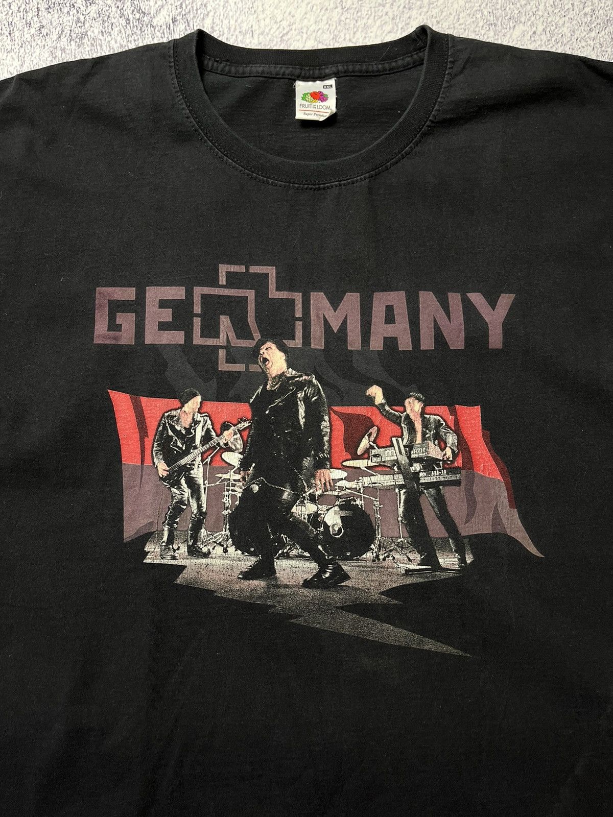 Band Tees Rammstein T-shirt vintage rock band tee size XLarge Size US XL / EU 56 / 4 - 5 Thumbnail