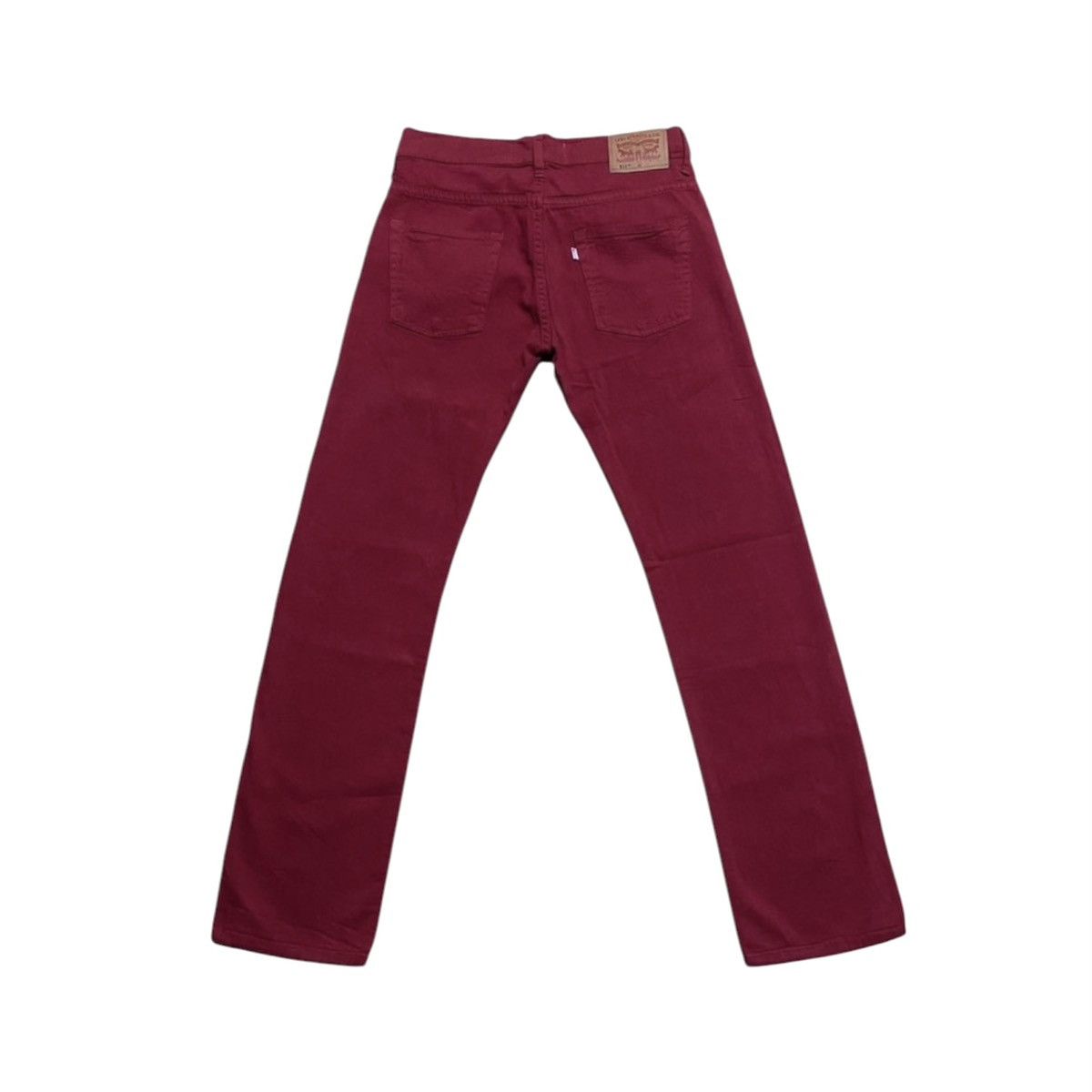 Levi's Women’s Junior Levi’s 511 Slim Vintage Red Jeans Denim Size 28" / US 6 / IT 42 - 1 Thumbnail