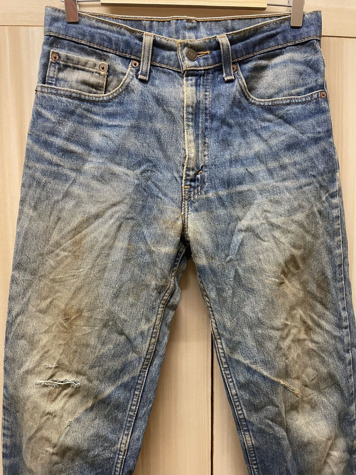 Levi's Vtg 90s Levis 616 Made in usa Distressed Denim Size US 30 / EU 46 - 2 Thumbnail