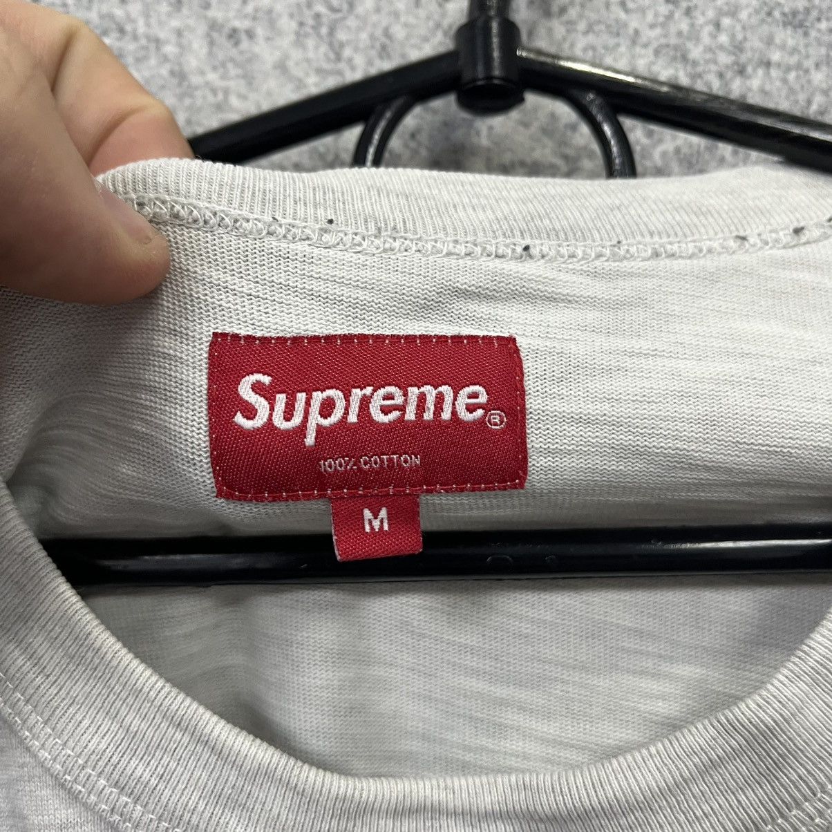 Supreme Supreme T-Shirt Big Logo Grey Size M Size US M / EU 48-50 / 2 - 11 Thumbnail