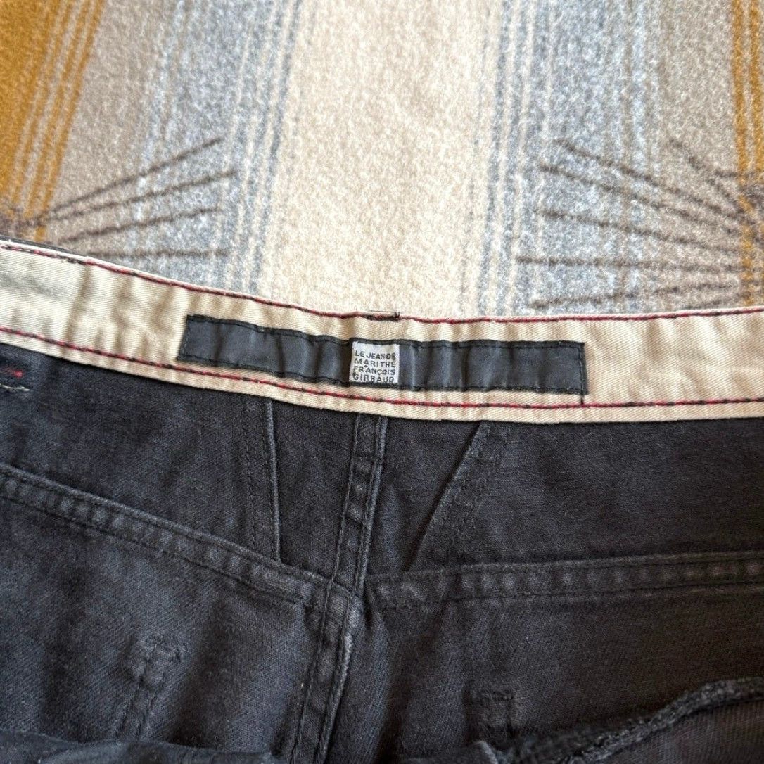 Vintage VINTAGE Y2K Marithe Francois Girbaud Baggy Denim Jean Shorts Black Size 44 Skate Size US 44 / EU 60 - 3 Thumbnail
