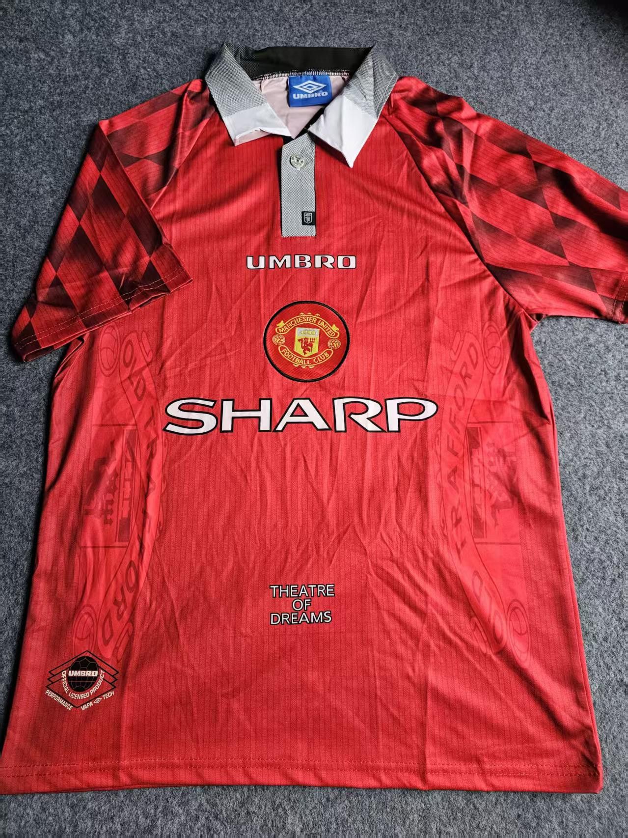 Other 1996 97 MUFC Jersey Home Size US M / EU 48-50 / 2 - 1 Thumbnail
