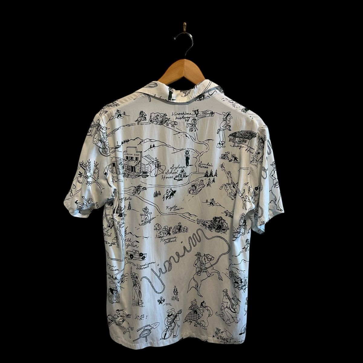 Visvim 2016 SS16 Visvim Duke Western Cowboy Camp Collar Button up Size US L / EU 52-54 / 3 - 2 Thumbnail