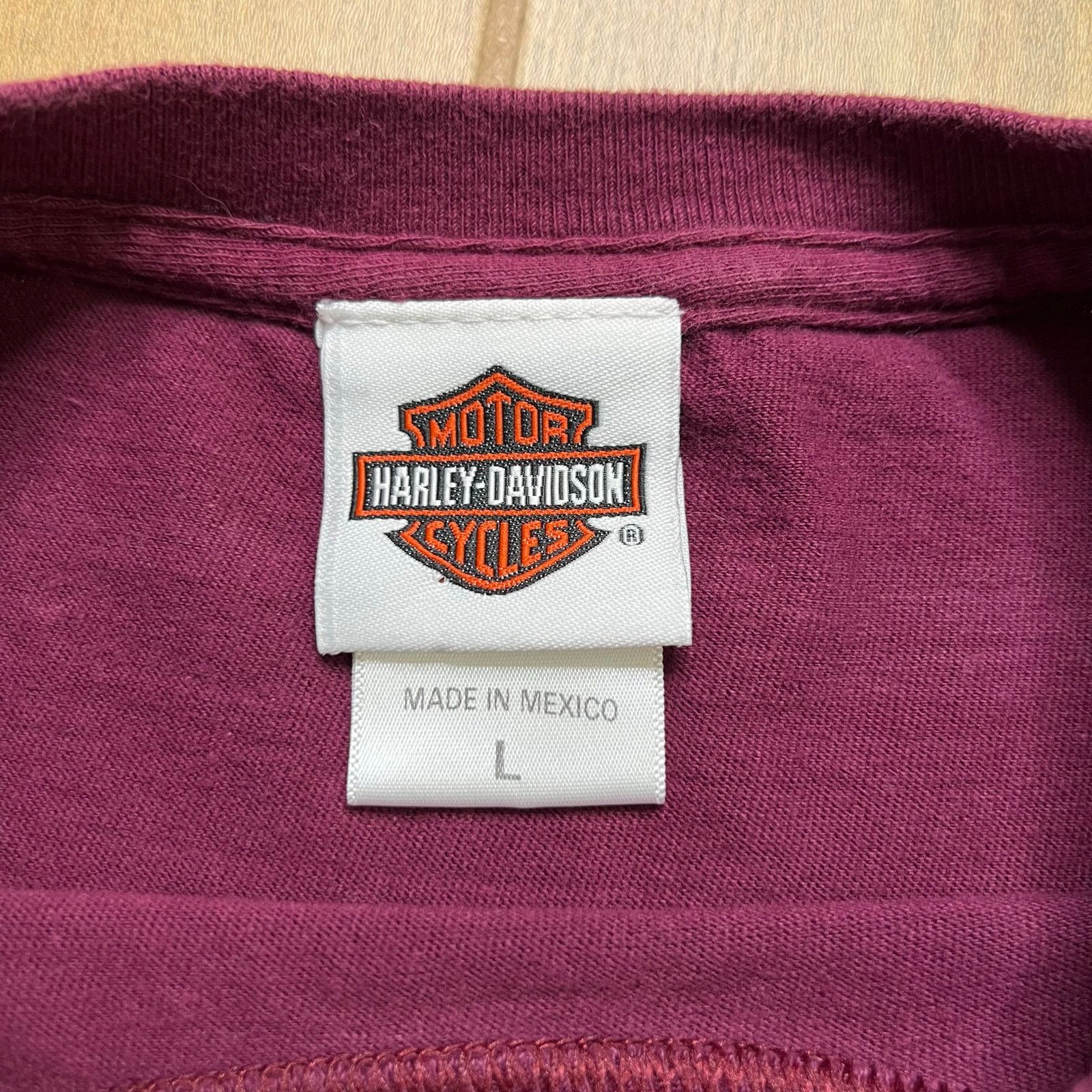 Harley Davidson Harley Davidson Reno Nevada T Shirt Timeless Vibrations Sz L Size US L / EU 52-54 / 3 - 3 Thumbnail
