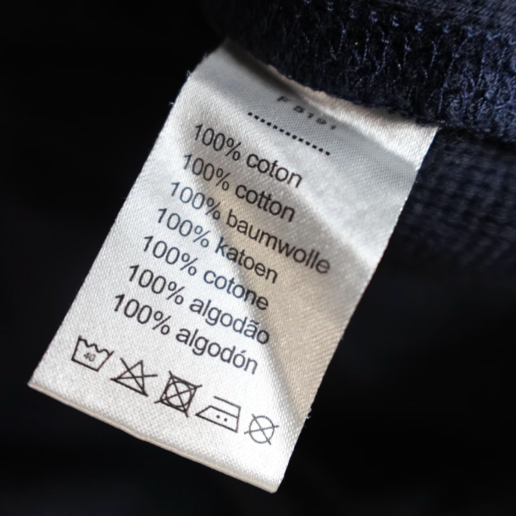 Lacoste Lacoste Mens Sweater Blue 100% Cotton Waffle Pullover V-Neck XL Logo Knit Winter Casual Shirt Mens Size US XL / EU 56 / 4 - 5 Thumbnail