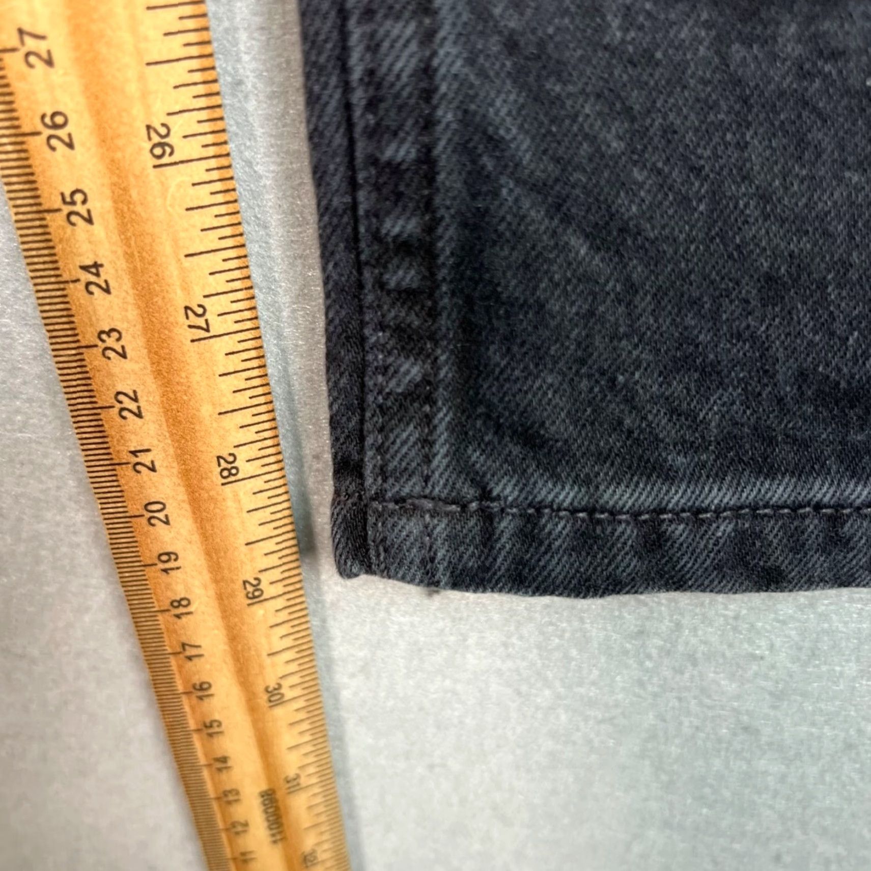 Everlane Everlane Womens Slim Fit Organic Cotton Black Jeans Denim Size 30 Size 30" / US 8 / IT 44 - 7 Thumbnail