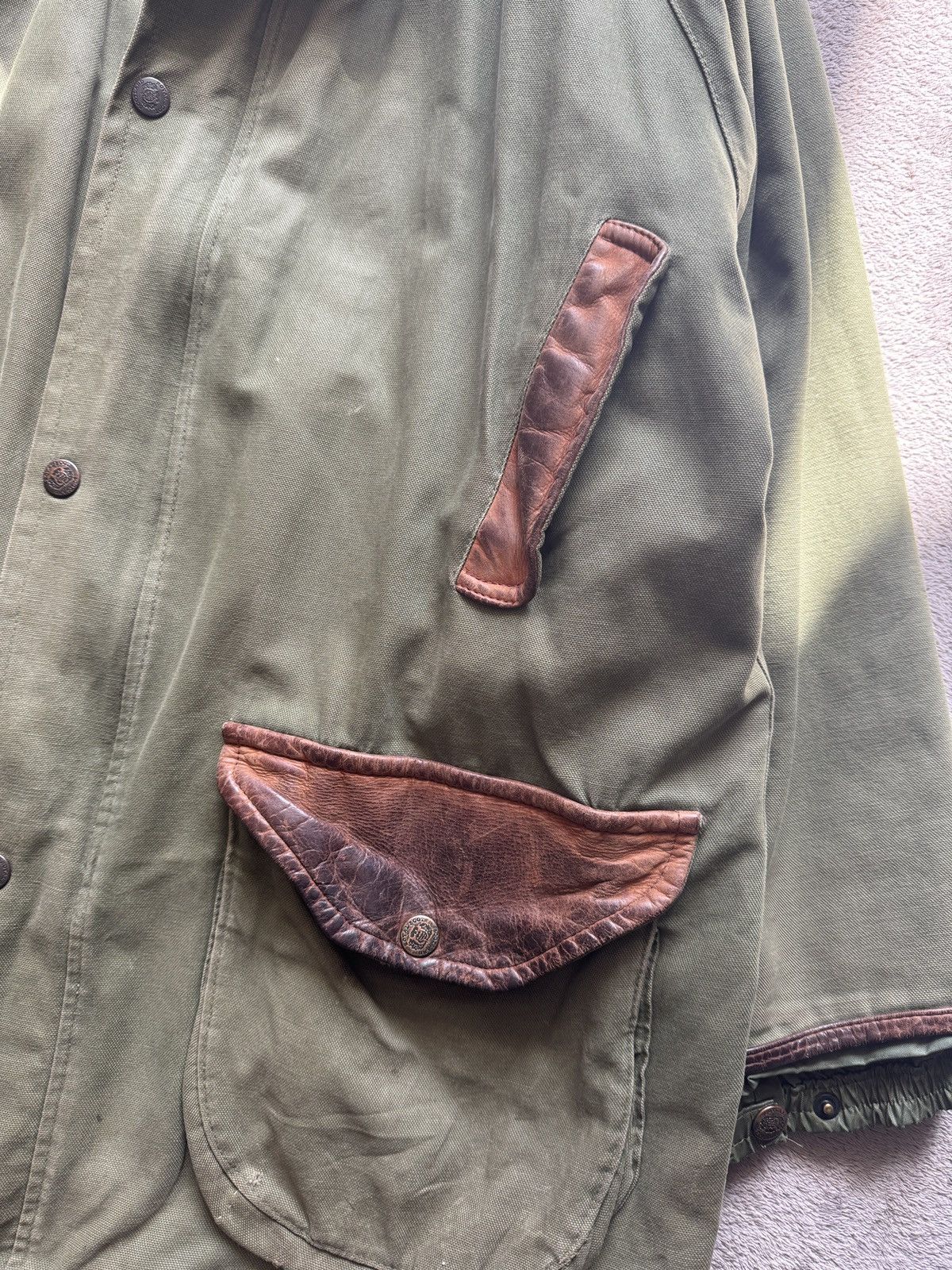 Barbour Vintage Royal Scott Coat Jacket fishing hunting farm british Size US L / EU 52-54 / 3 - 9 Thumbnail