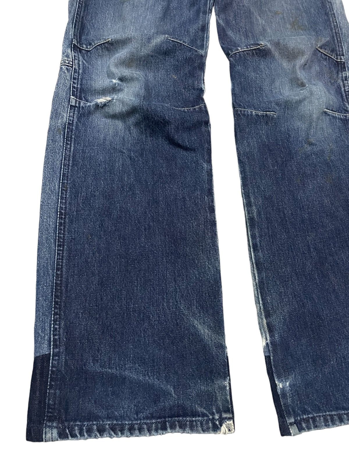 G-Star Vintage G-Star Two Tone Avant Garde Style Loose Baggy Jeans Size US 31 - 5 Thumbnail