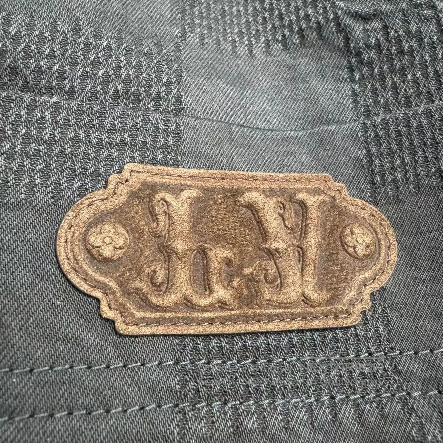 Louis Vuitton louis vuitton turquoise denim jacket with suede. Size US L / EU 52-54 / 3 - 2 Thumbnail