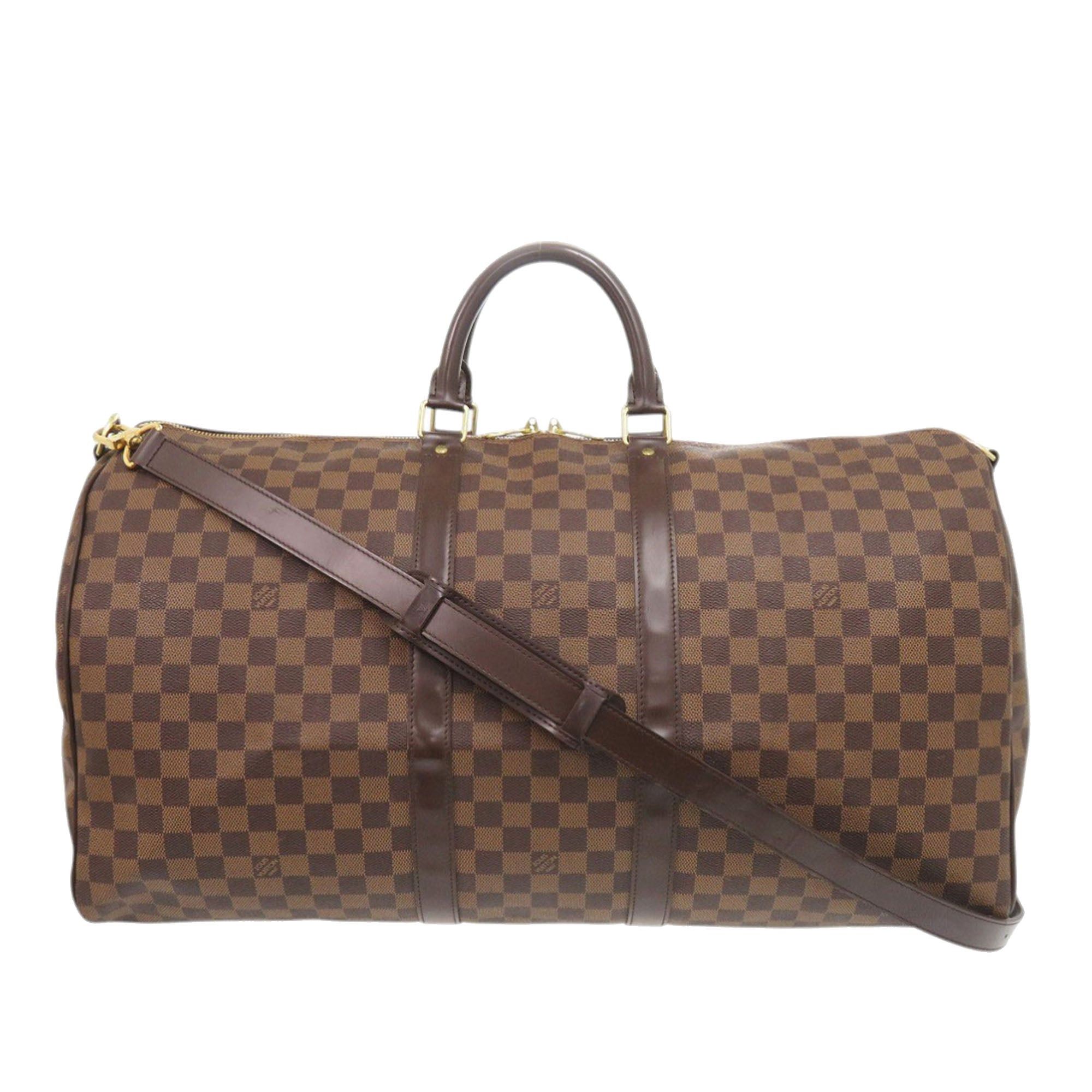 Louis Vuitton Damier Ebene Keepall Bandouliere 55 Size ONE SIZE - 1 Thumbnail