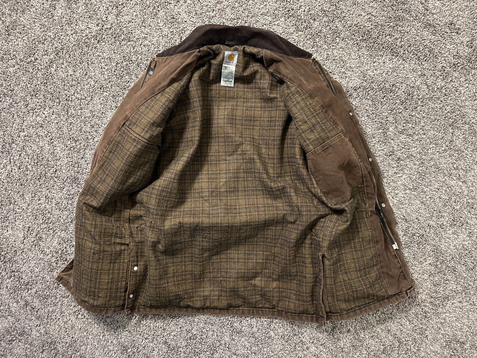 Carhartt Rare Vintage Carhartt Jacket Plaid Inside Lining Size US M / EU 48-50 / 2 - 4 Thumbnail