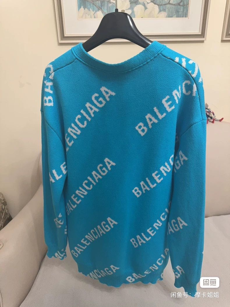 Balenciaga Balenciaga Logo knit cardigan shirt 2502-Nextarrow Size US S / EU 44-46 / 1 - 4 Thumbnail