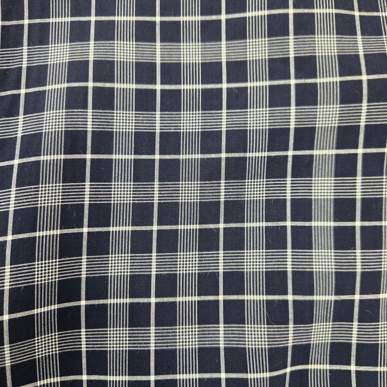 Other Paper Crown Navy Plaid Tie-Front Short Sleeve Top Size XS Size XS / US 0-2 / IT 36-38 - 10 Thumbnail