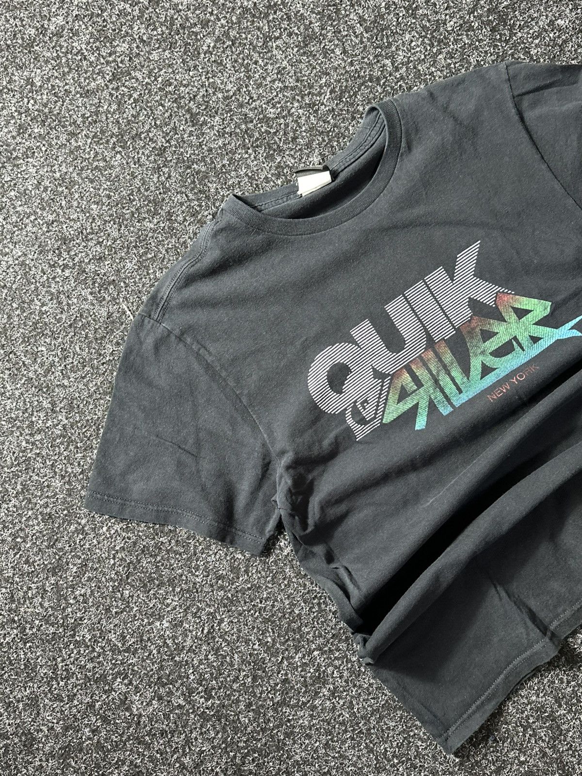 Quiksilver × Vintage 🚨Vintage Big Logo QUIKSILVER BOXY LOGO SHORT sleeve Y2K Size US S / EU 44-46 / 1 - 2 Thumbnail