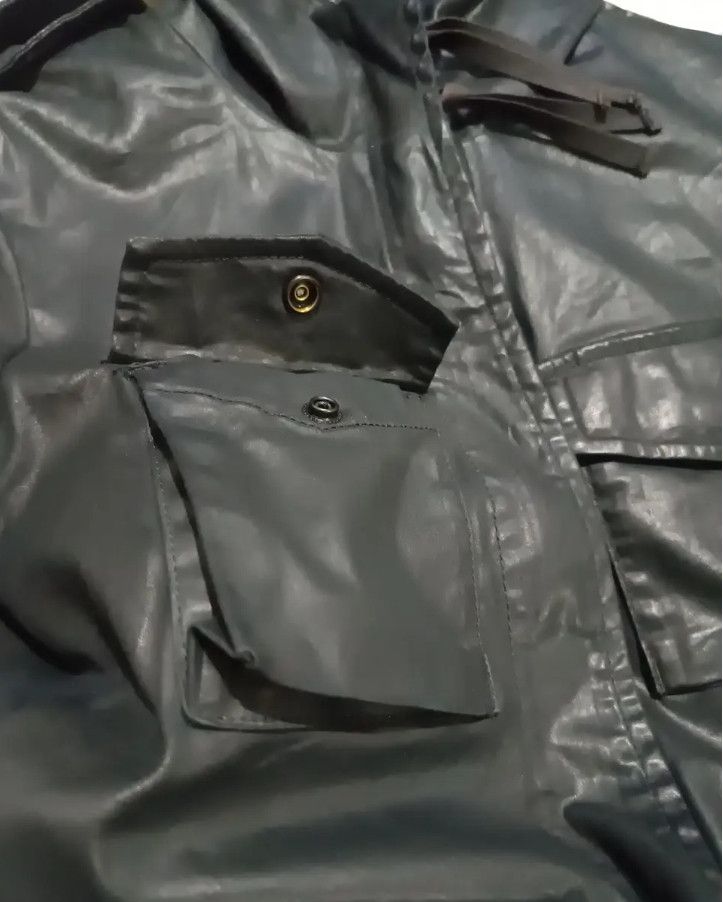 14th Addiction Diesel Waxed Long Coat Hoodie Zip2 Archive Size S / US 4 / IT 40 - 4 Thumbnail