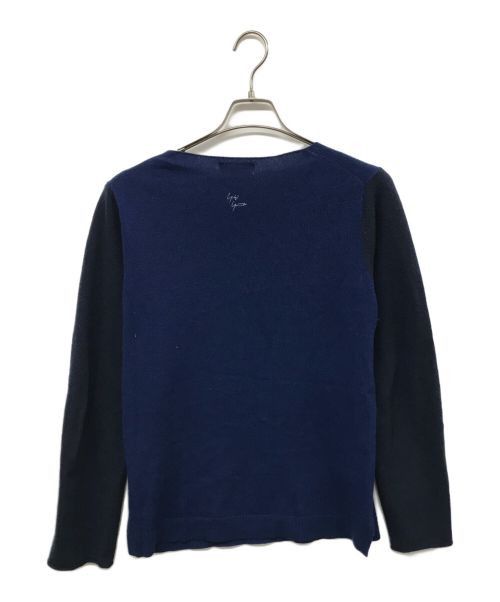 Yohji Yamamoto Yohji Yamamoto pour homme Bicolor cashmere knit Size US L / EU 52-54 / 3 - 2 Thumbnail