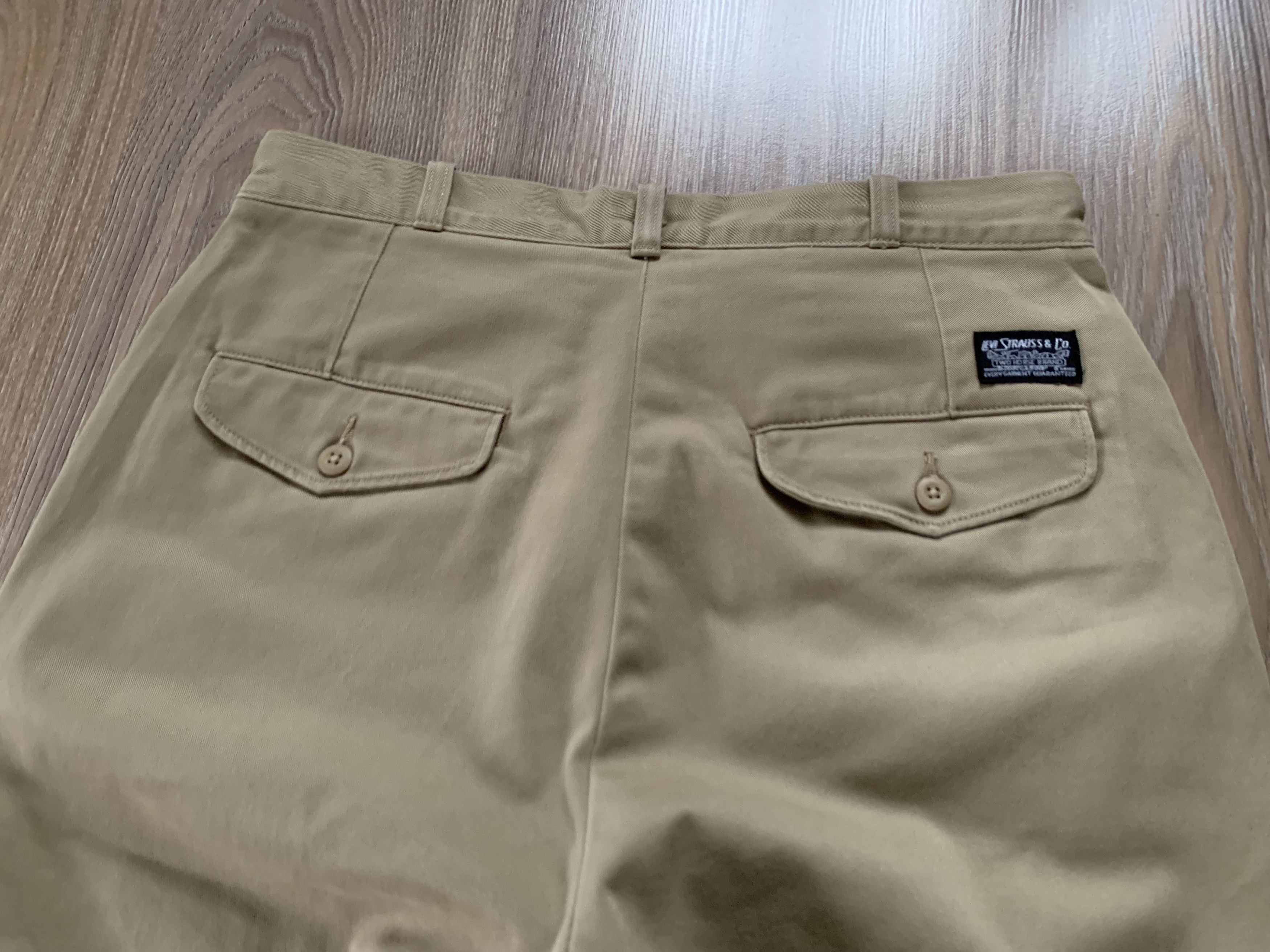 Levi's Levis Beige Casual Chinos Pants Trousers Size US 30 / EU 46 - 6 Thumbnail