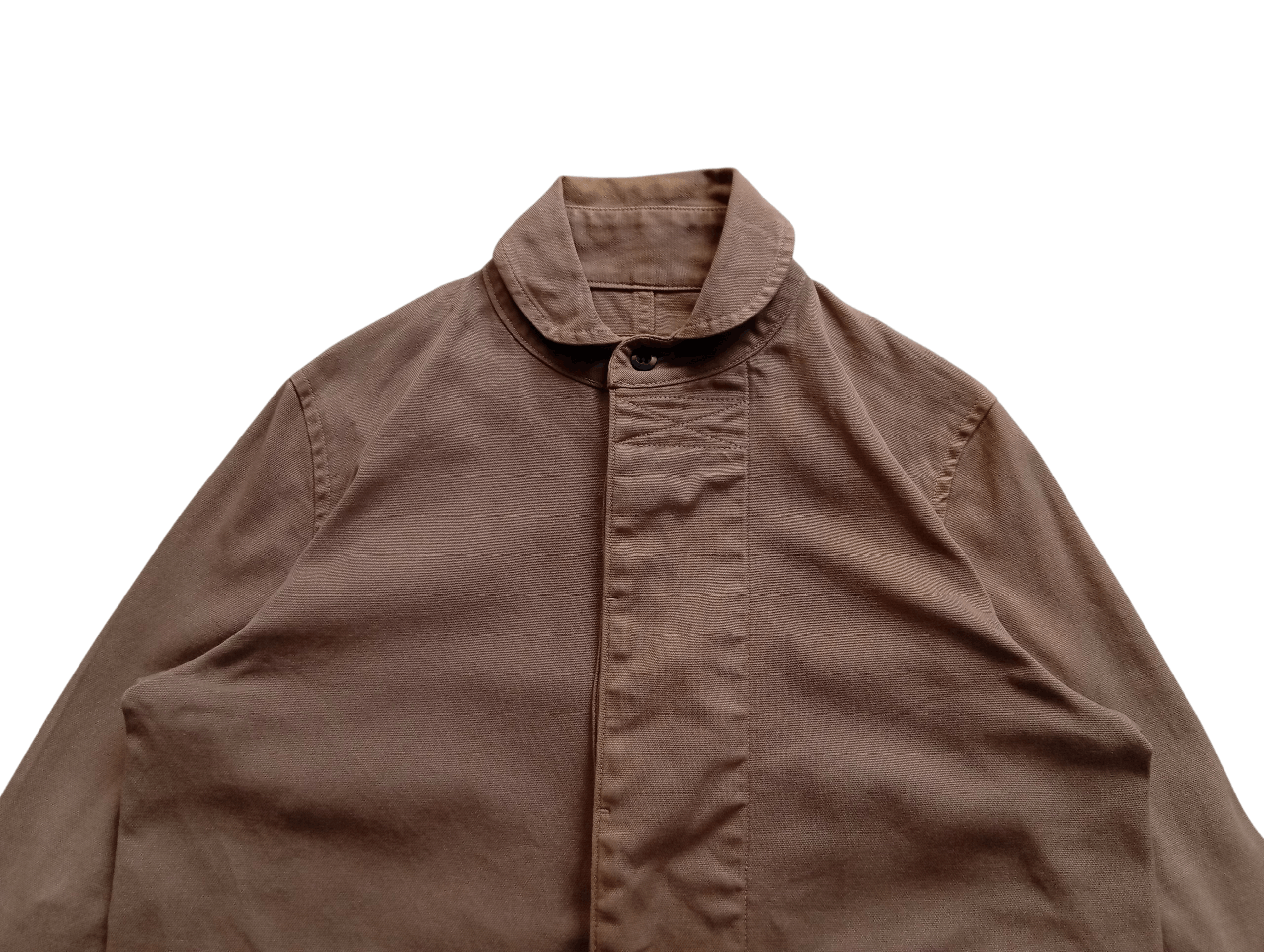 Japanese Brand Natural Laundry canvas deck jacket Size US M / EU 48-50 / 2 - 2 Thumbnail