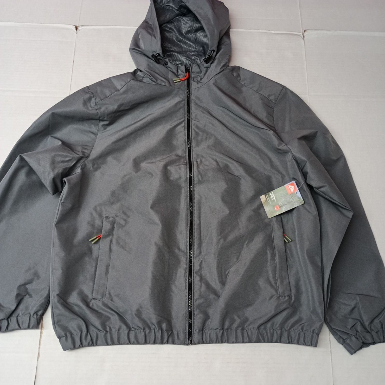 Other Ozark Trail Windbreaker Jacket Men's Size L Gray Zip Pockets Size US L / EU 52-54 / 3 - 1 Thumbnail