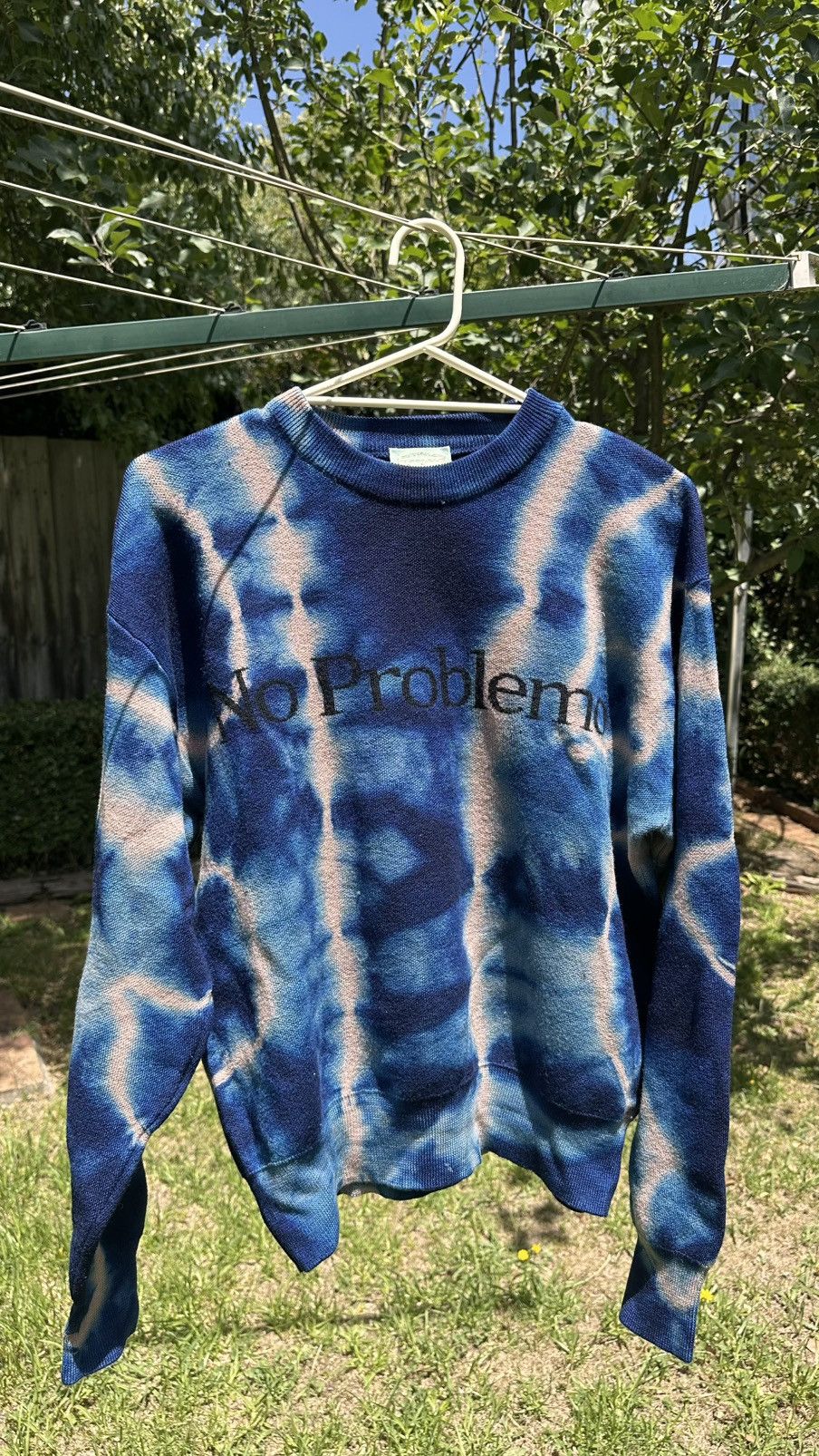 Aries Aries tie dye wool sweater Size US M / EU 48-50 / 2 - 1 Thumbnail